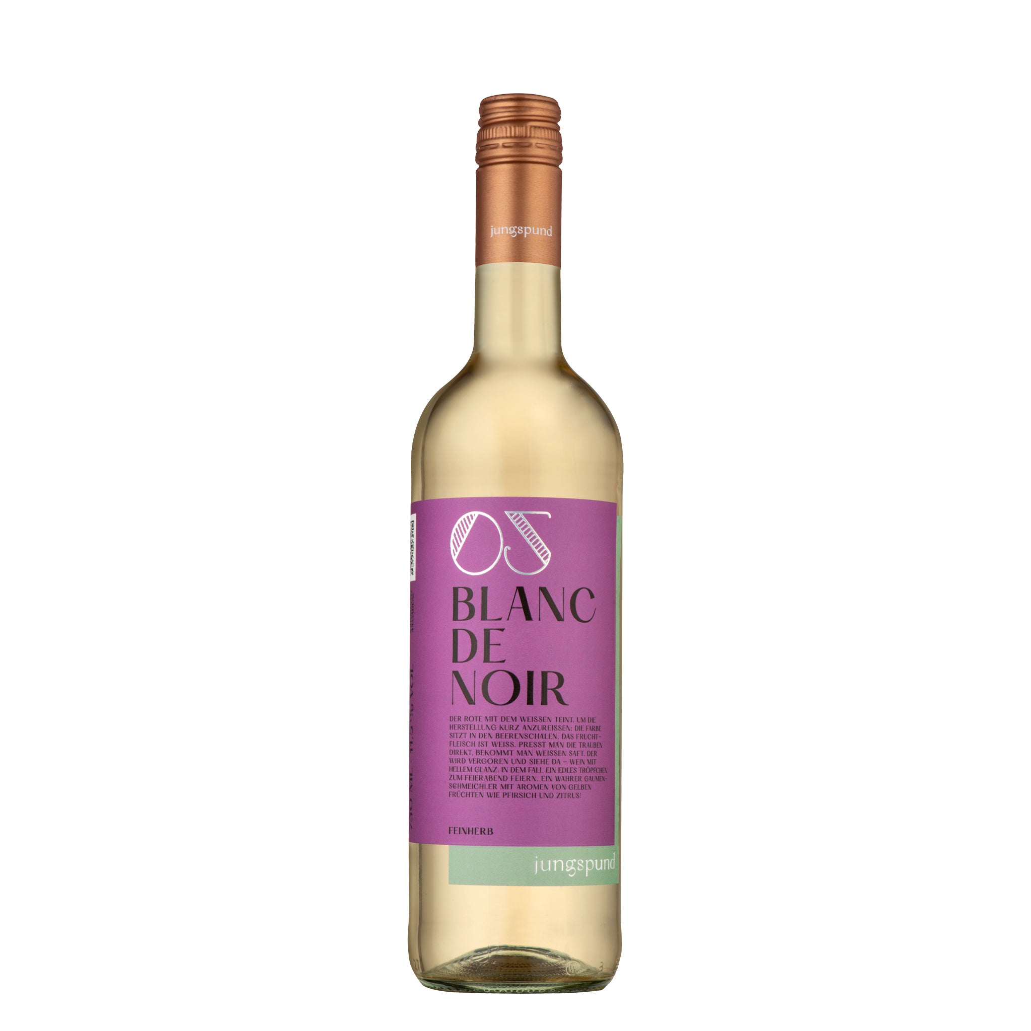 jungspund 05 Blanc de Noir QbA feinherb Weißwein
