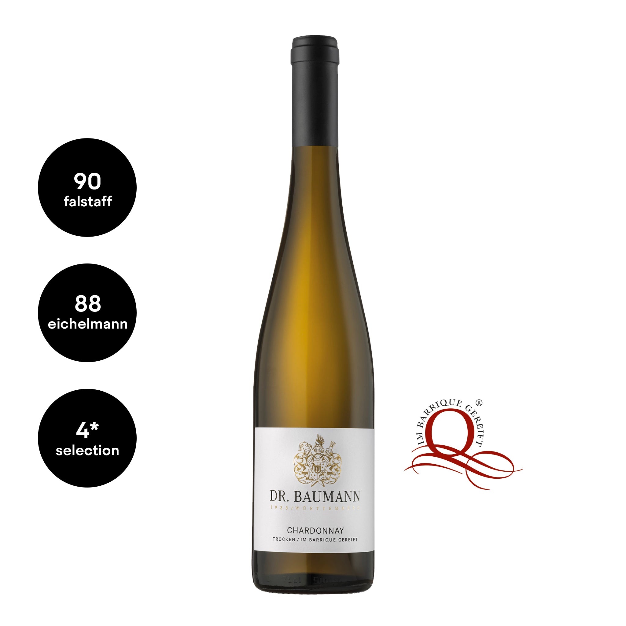 Chardonnay QbA trocken / im Barrique gereift