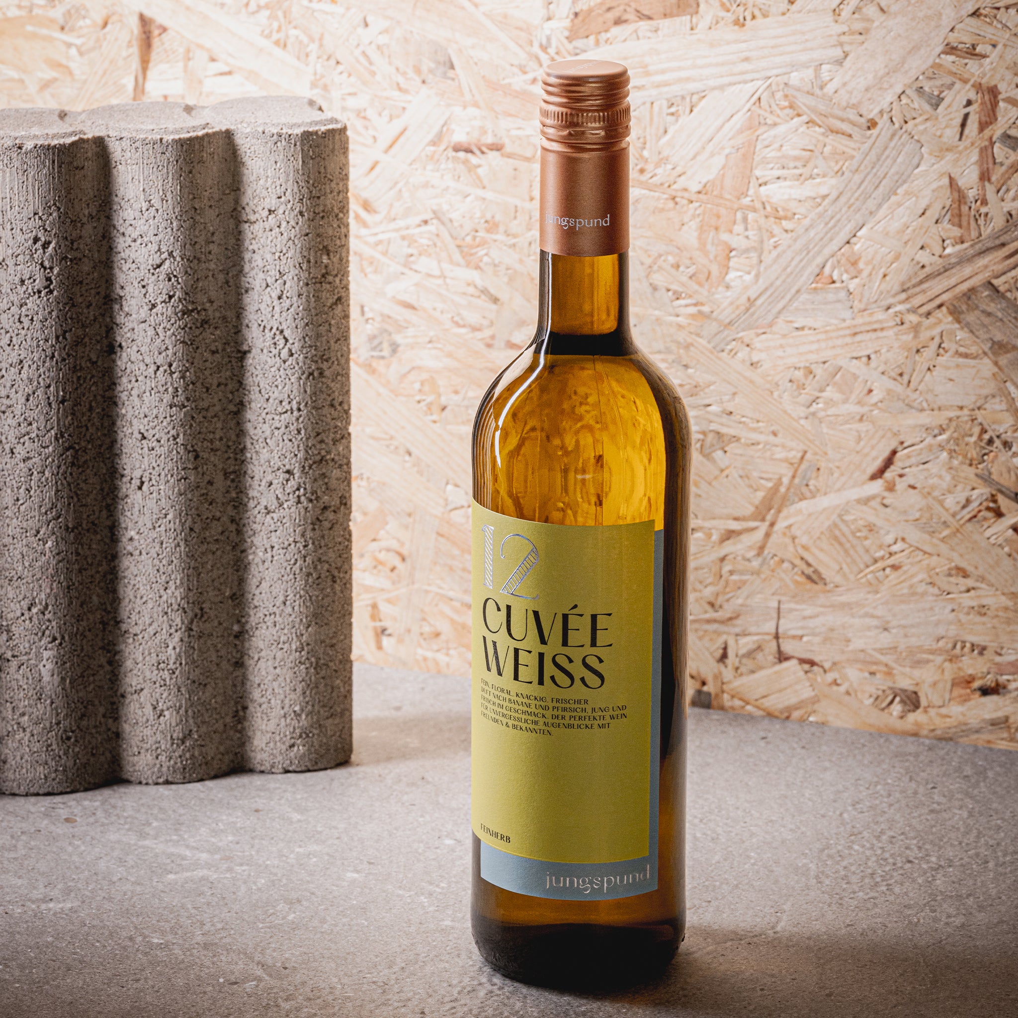 jungspund 12 Cuvée Weiß QbA feinherb Weißwein