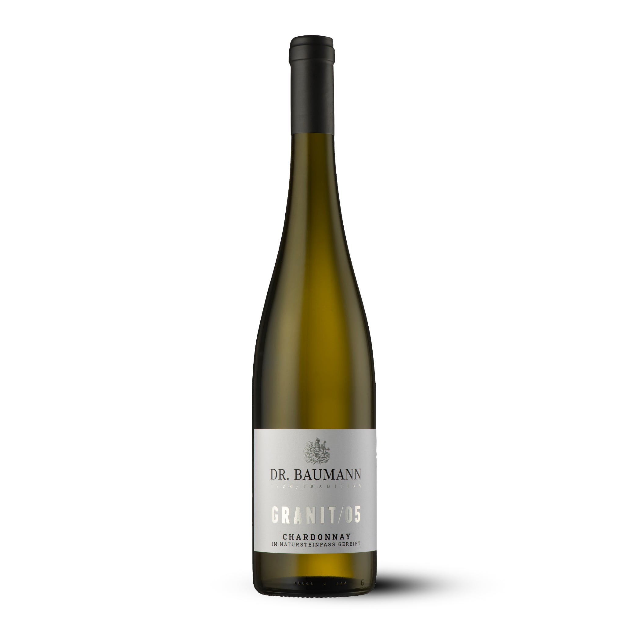 Weingut Dr. Baumann Chardonnay Granit 05 Weißwein im Natursteinfass gereift