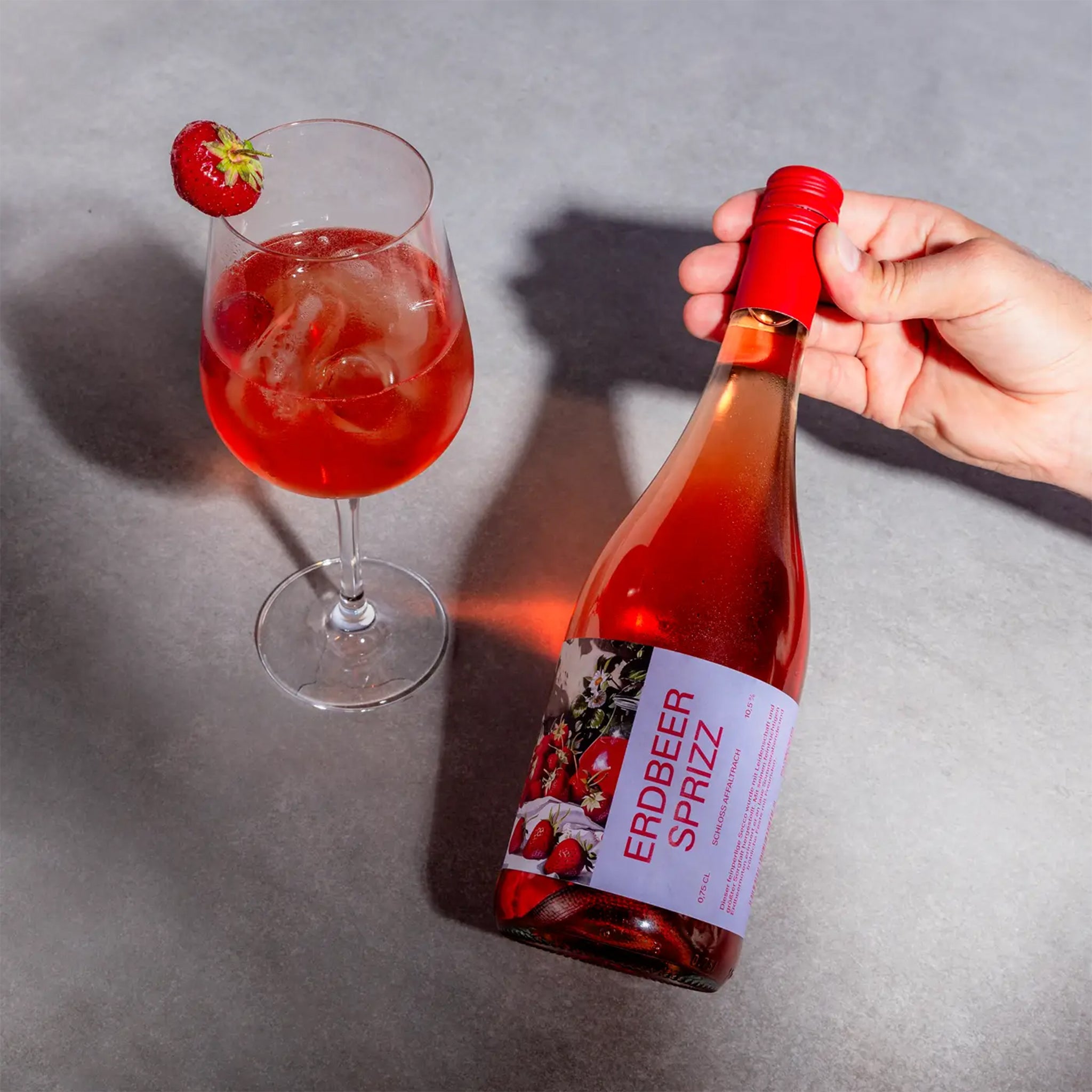 Erdbeer Sprizz Secco fruchtig & süß