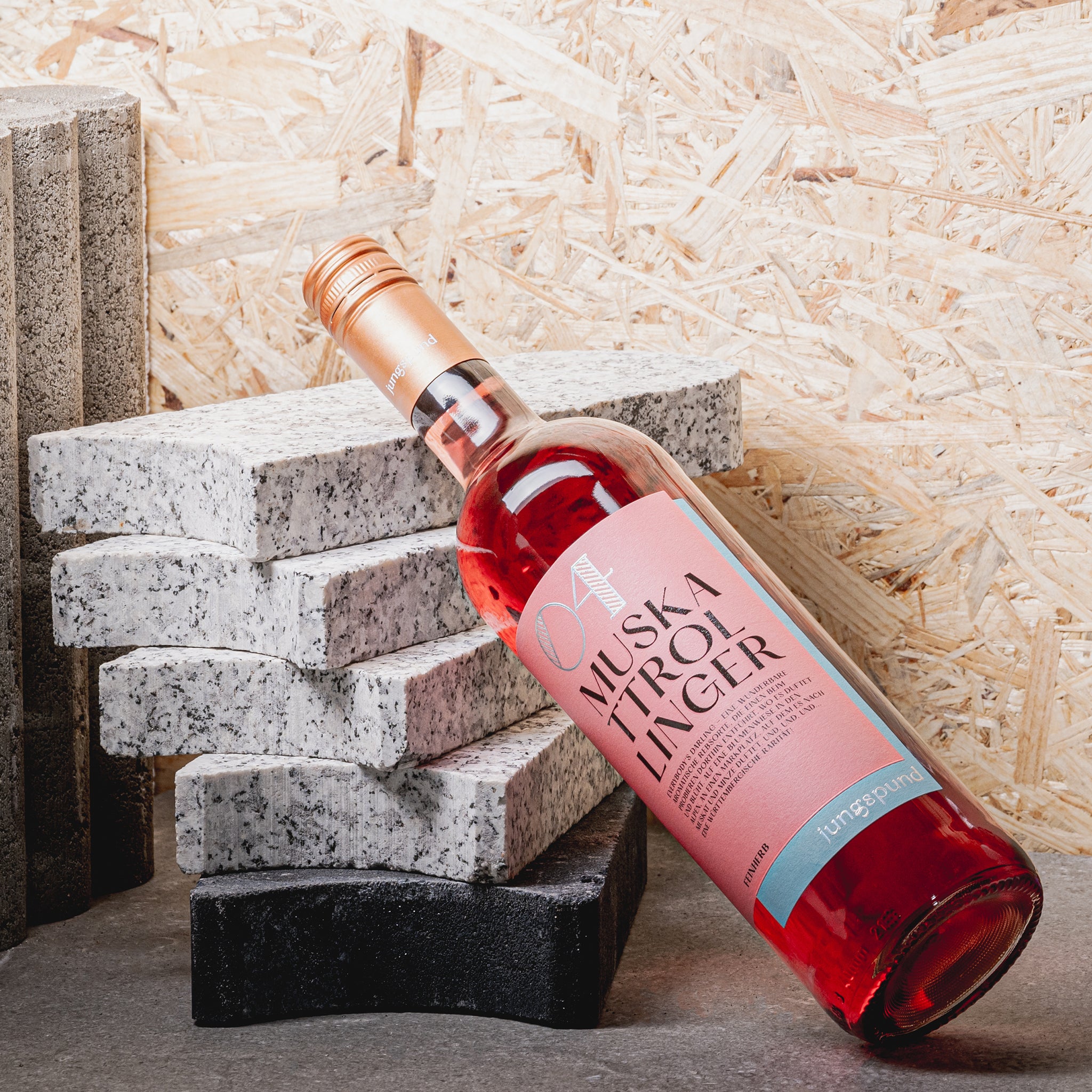 jungspund 04 Muskattrollinger Rosé QbA feinherb