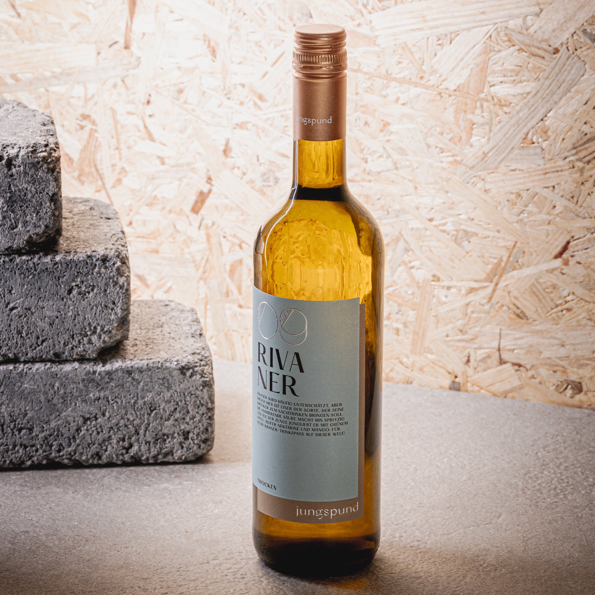 jungspund 09 Rivaner QbA trocken Weißwein