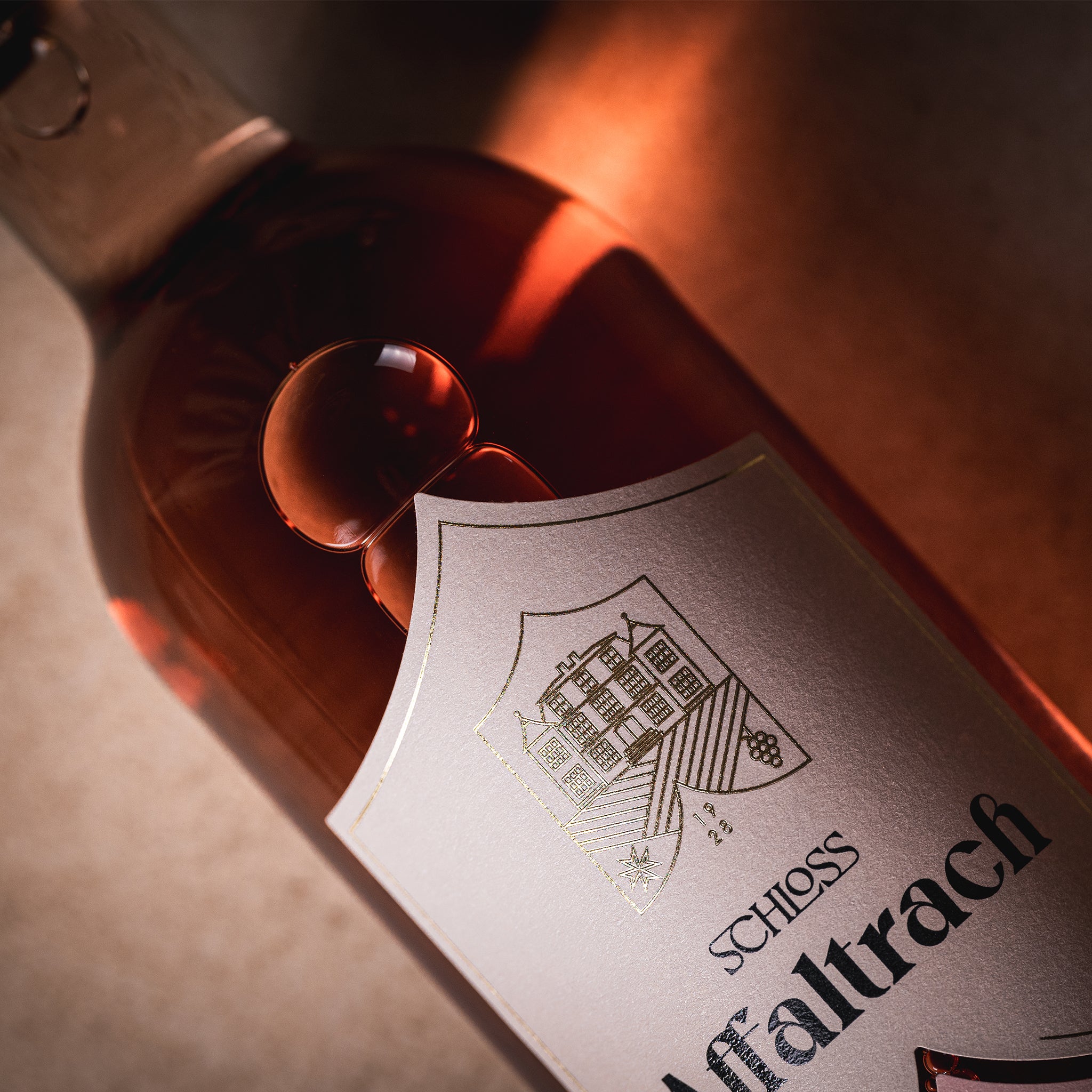 Schloss Affaltrach Rosé Etikett