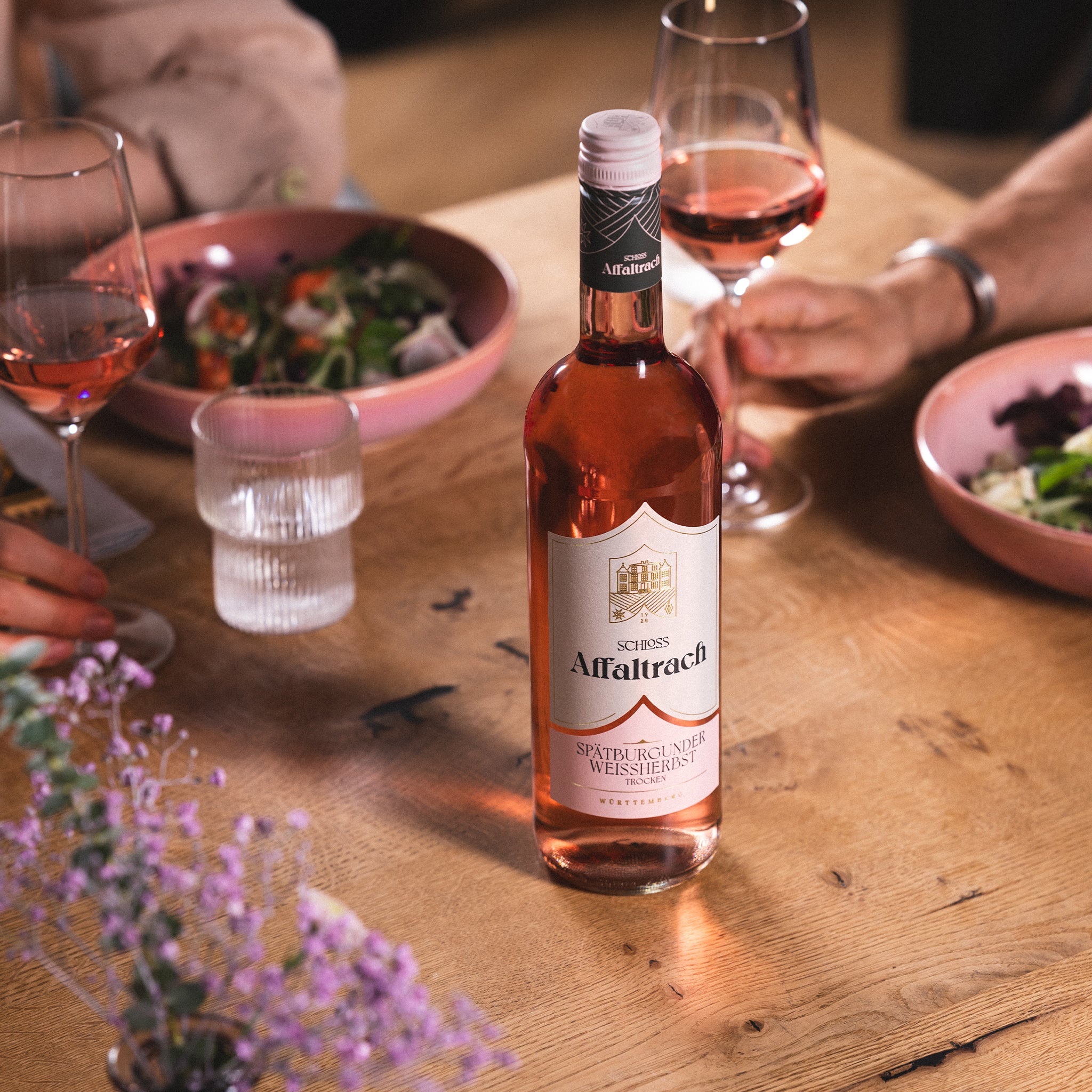 Schloss Affaltrach Spätburgunder Weissherbst QbA trocken Rosé