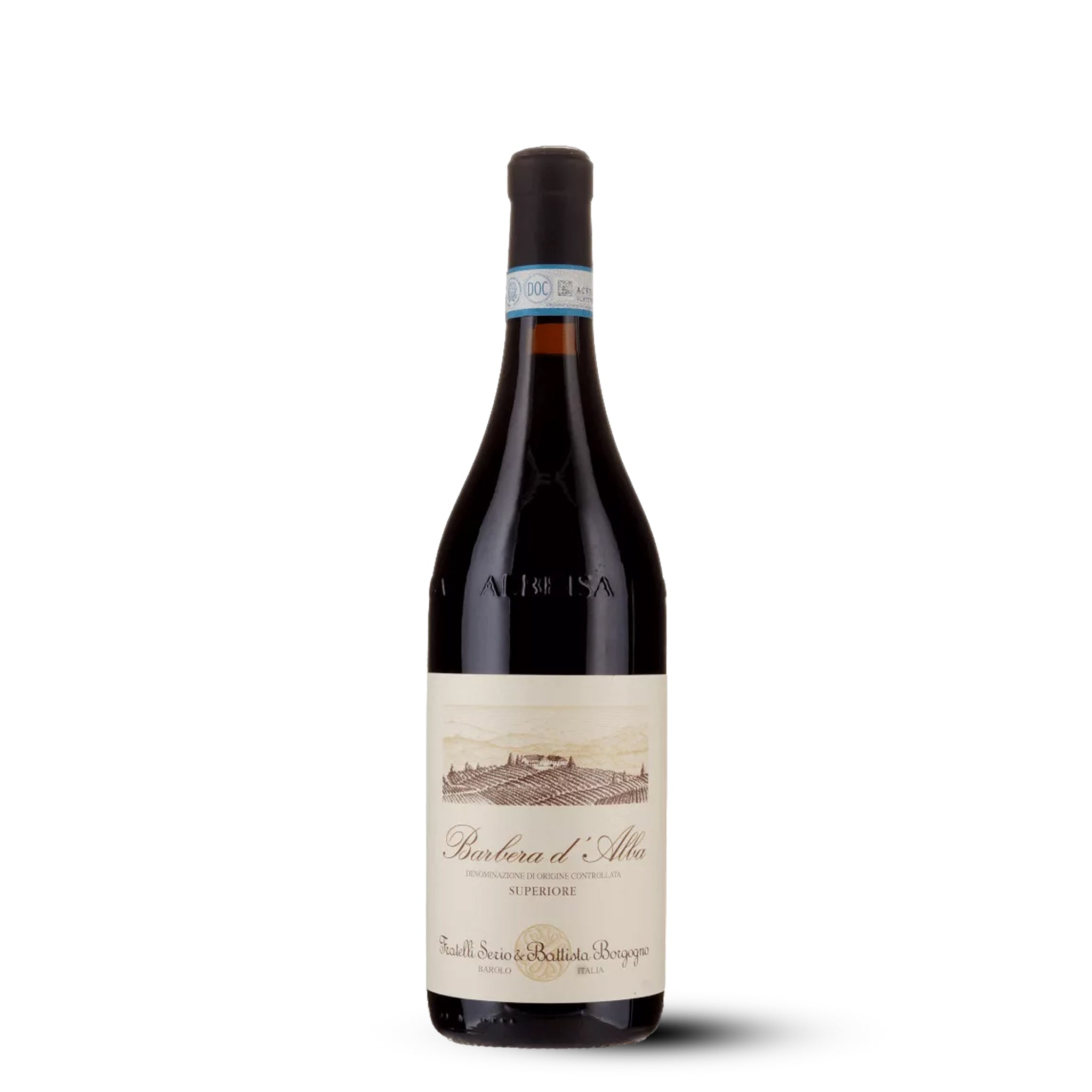 Barbera d'Alba Superiore DOC. Fratelli Serio & Battista Borgogno