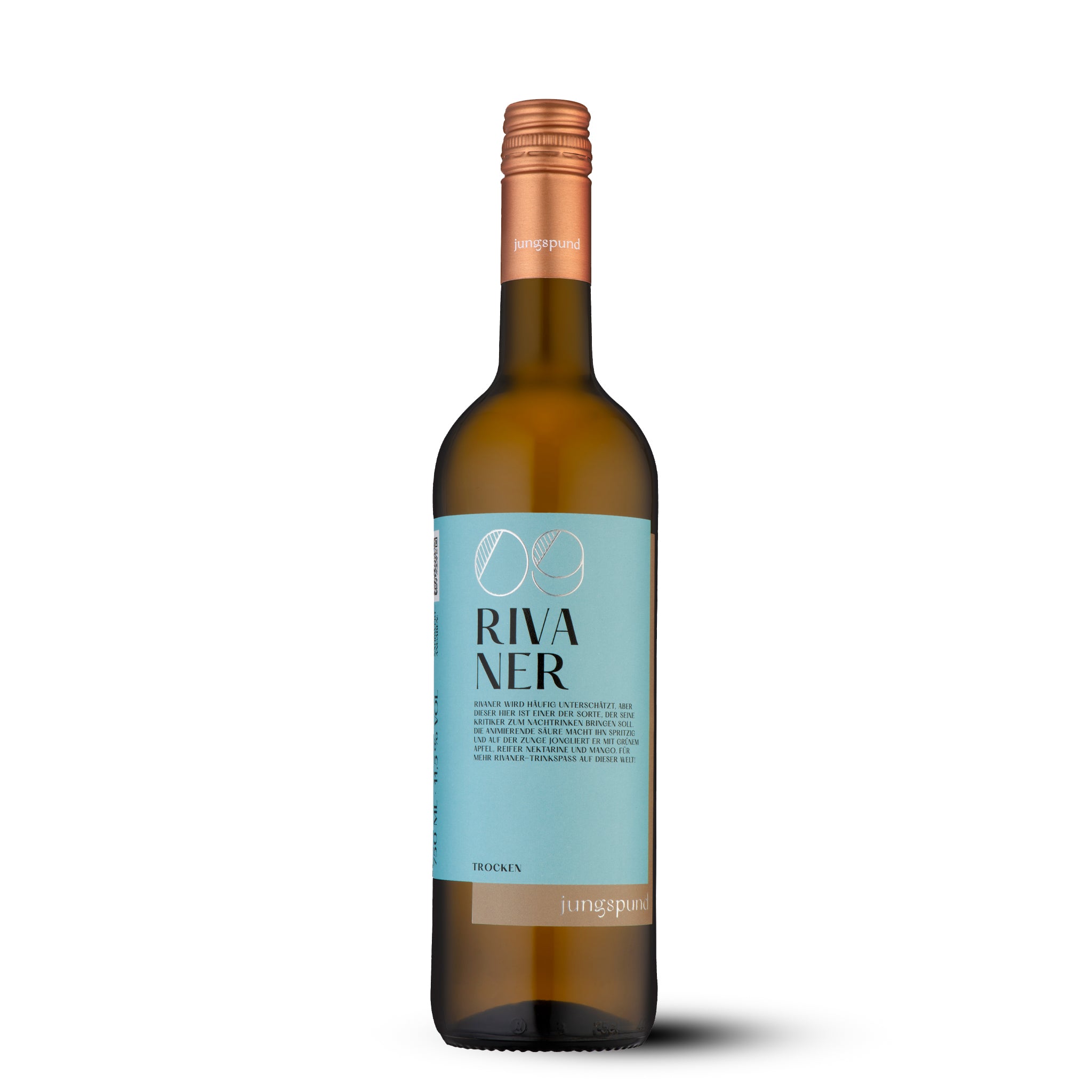 jungspund 09 Rivaner QbA trocken Weißwein
