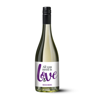 All you need is love Secco Weiß trocken
