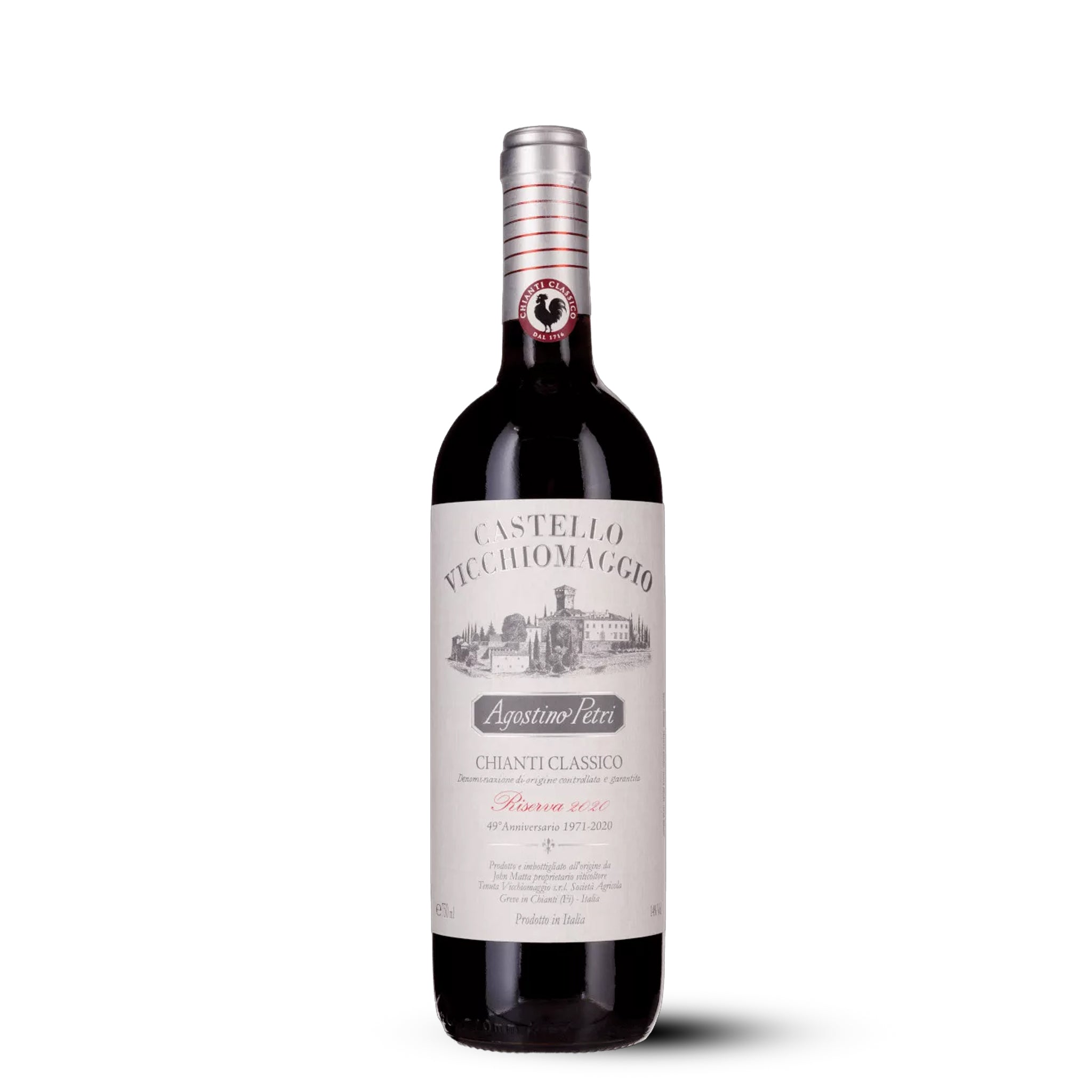 Chianti Classico Riserva DOCG. Agostino Petri Castello Vicchiomaggio
