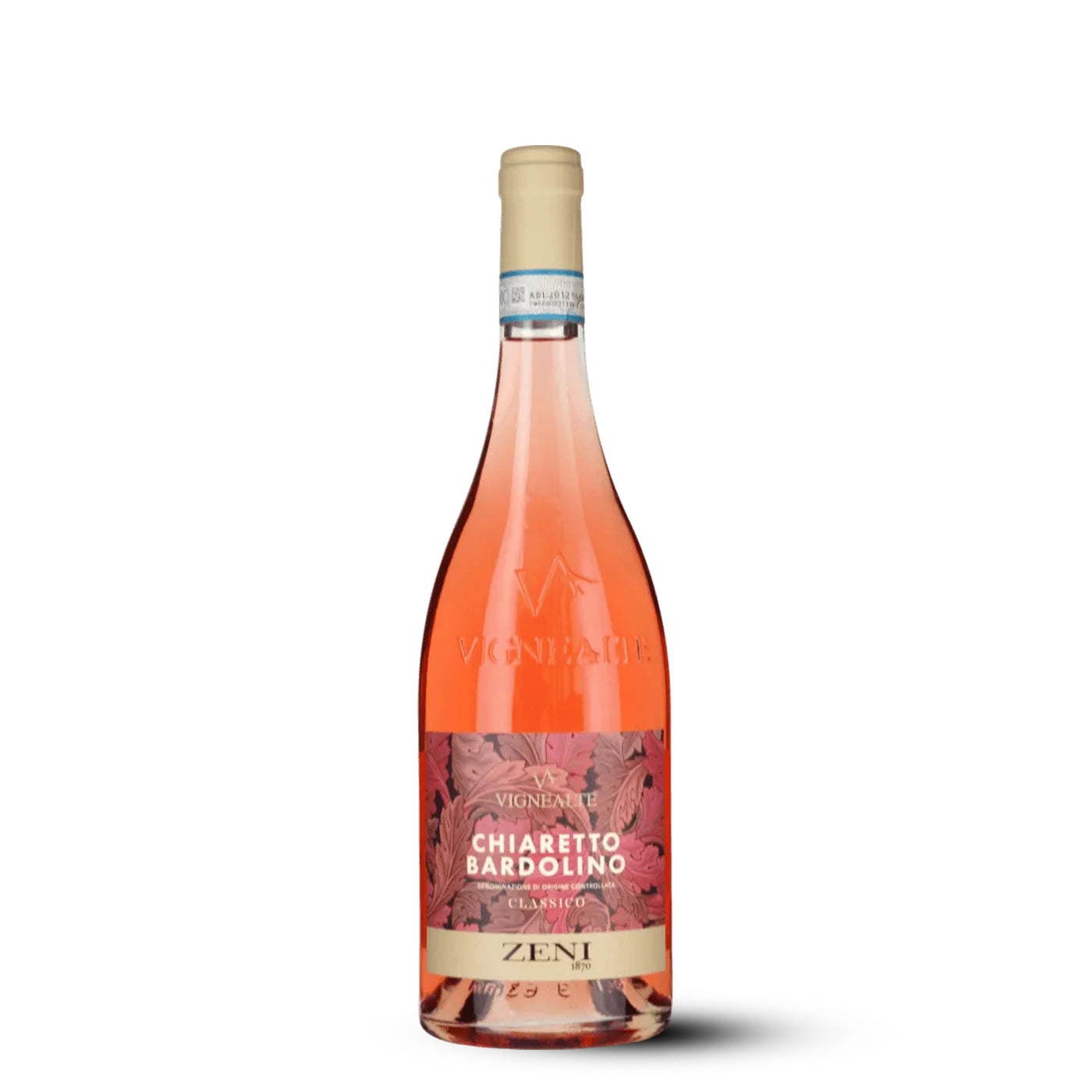 Chiaretto Bardolino Classico DOC. Vigne Alte Cantina F.lli Zeni