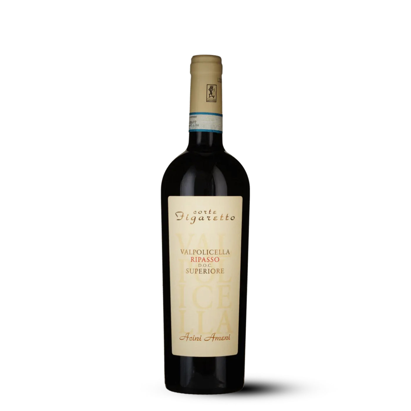 Valpolicella Superiore Ripasso DOC. Acini Ameni Corte Figaretto