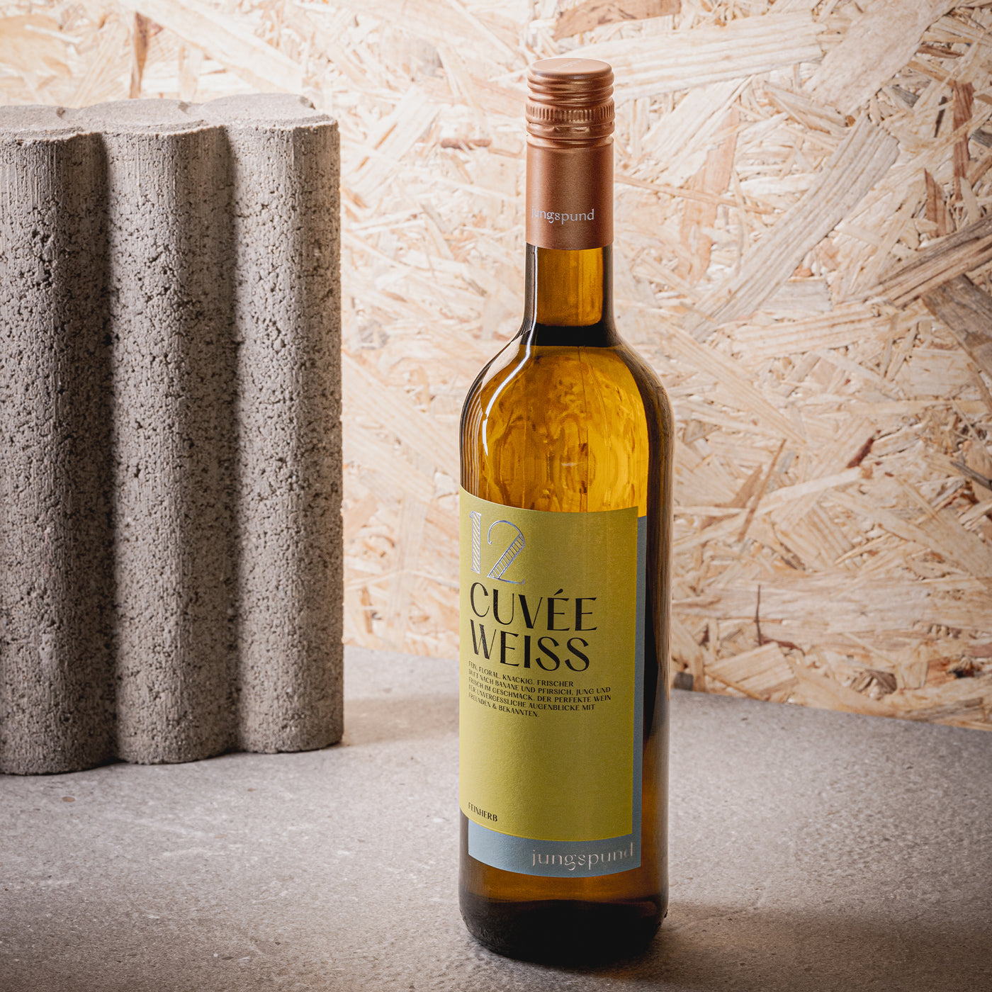 jungspund 12 Cuvée Weiß QbA feinherb Weißwein