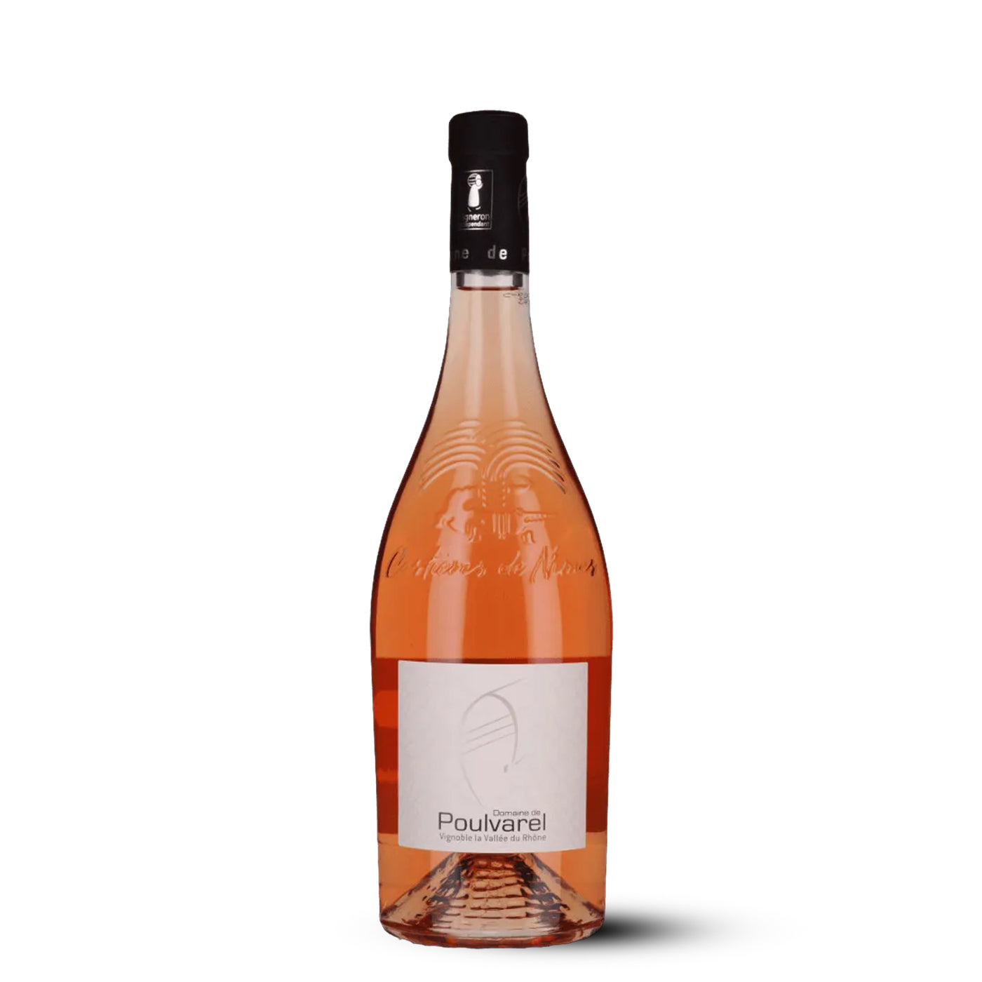 Rosé Costières de Nîmes AOP. Domaine de Poulvarel
