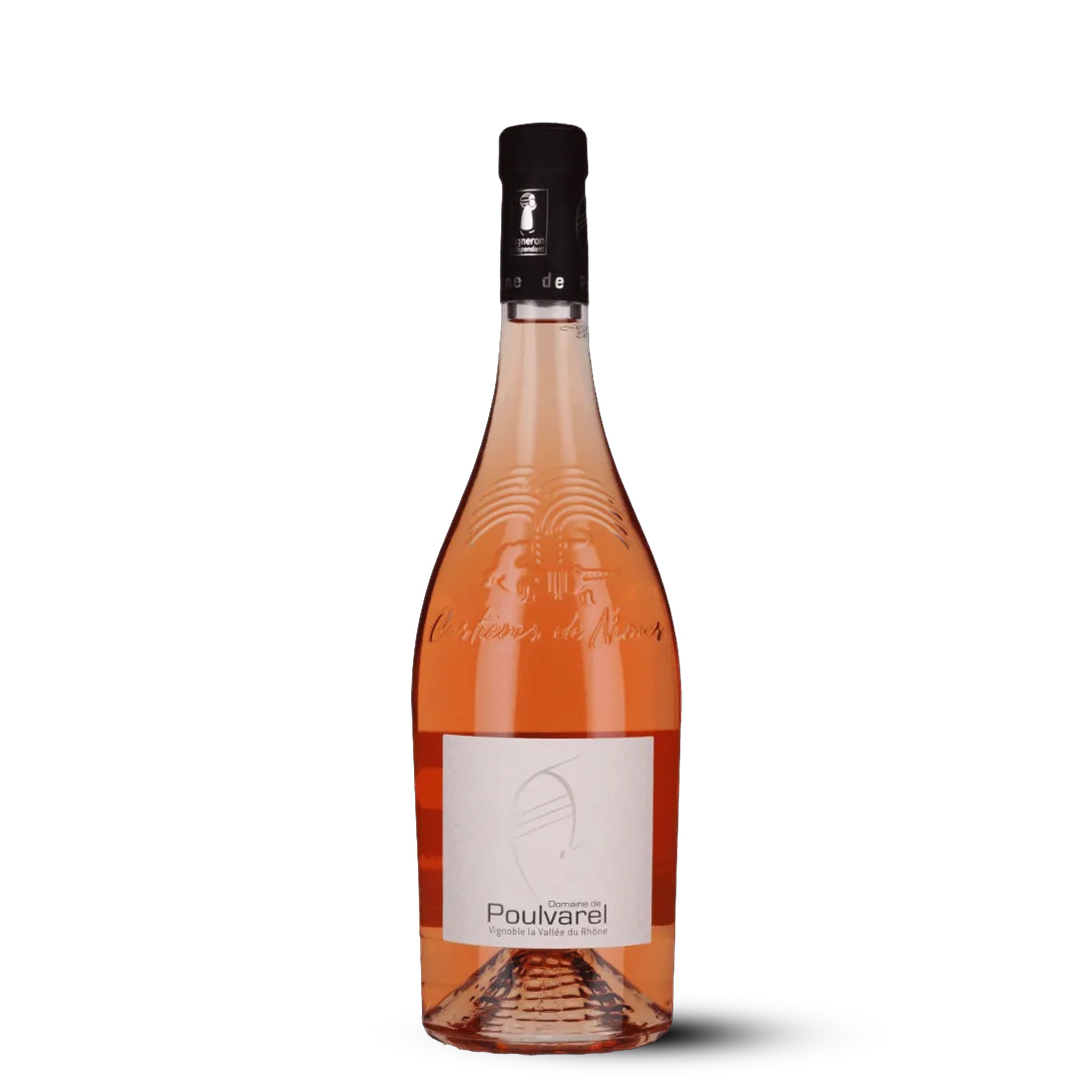 Rosé Costières de Nîmes AOP. Domaine de Poulvarel