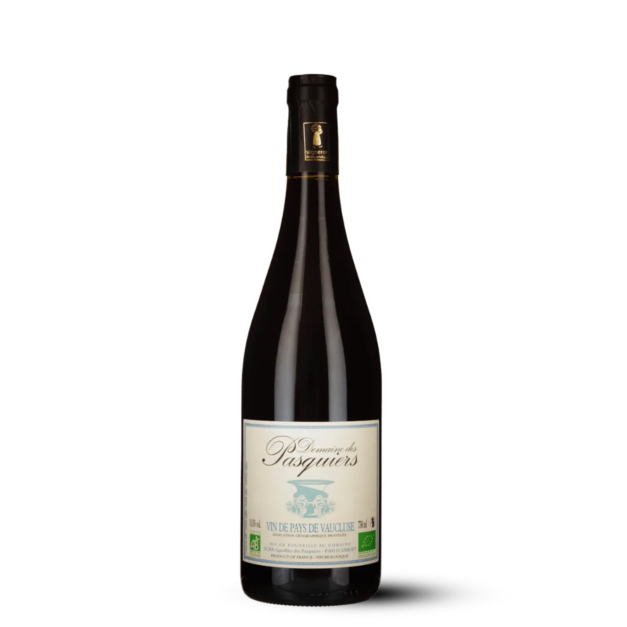 Vin de Pays de Vaucluse IGP. Domaine des Pasquiers