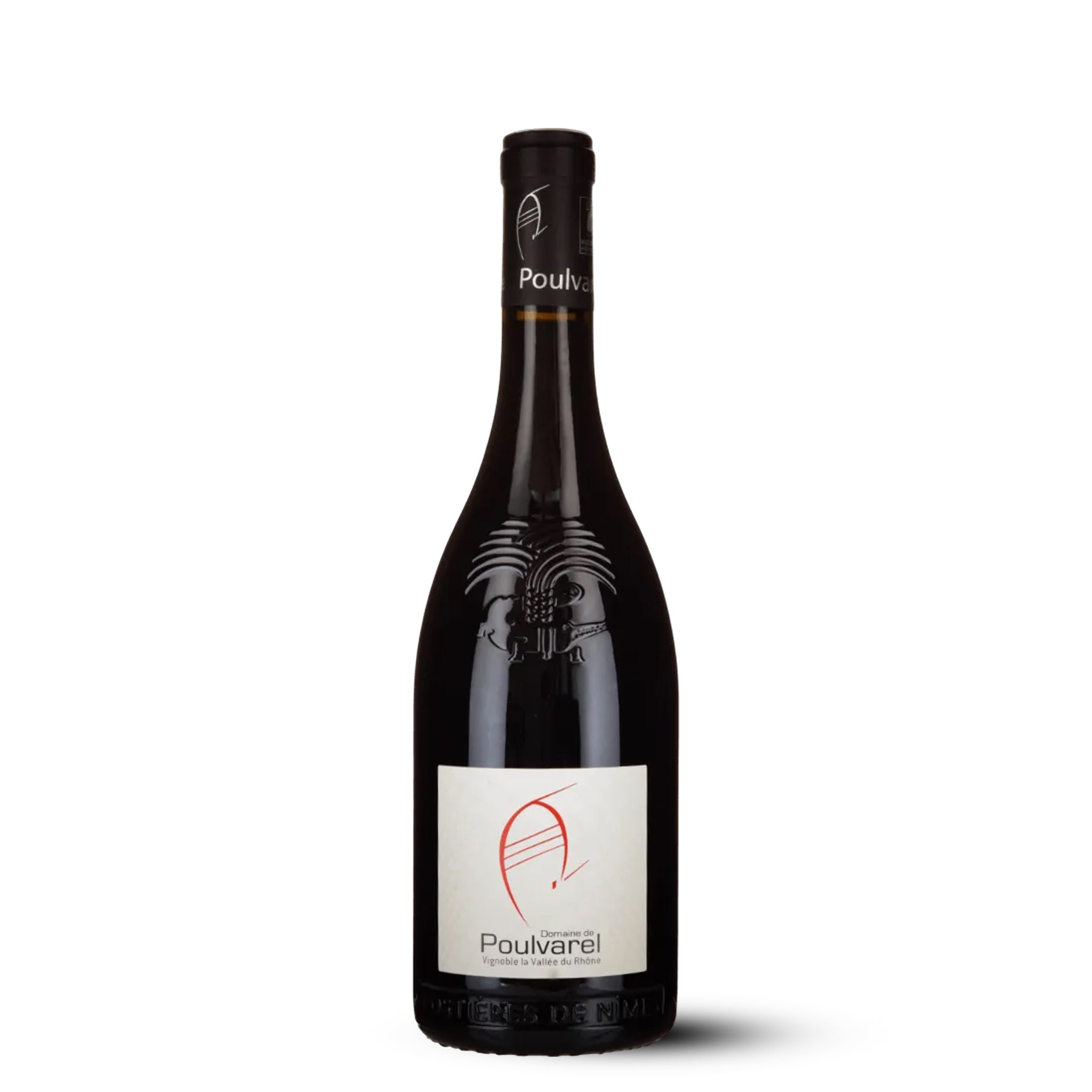 Rouge Costieres de Nimes AC. Domaine de Poulvarel