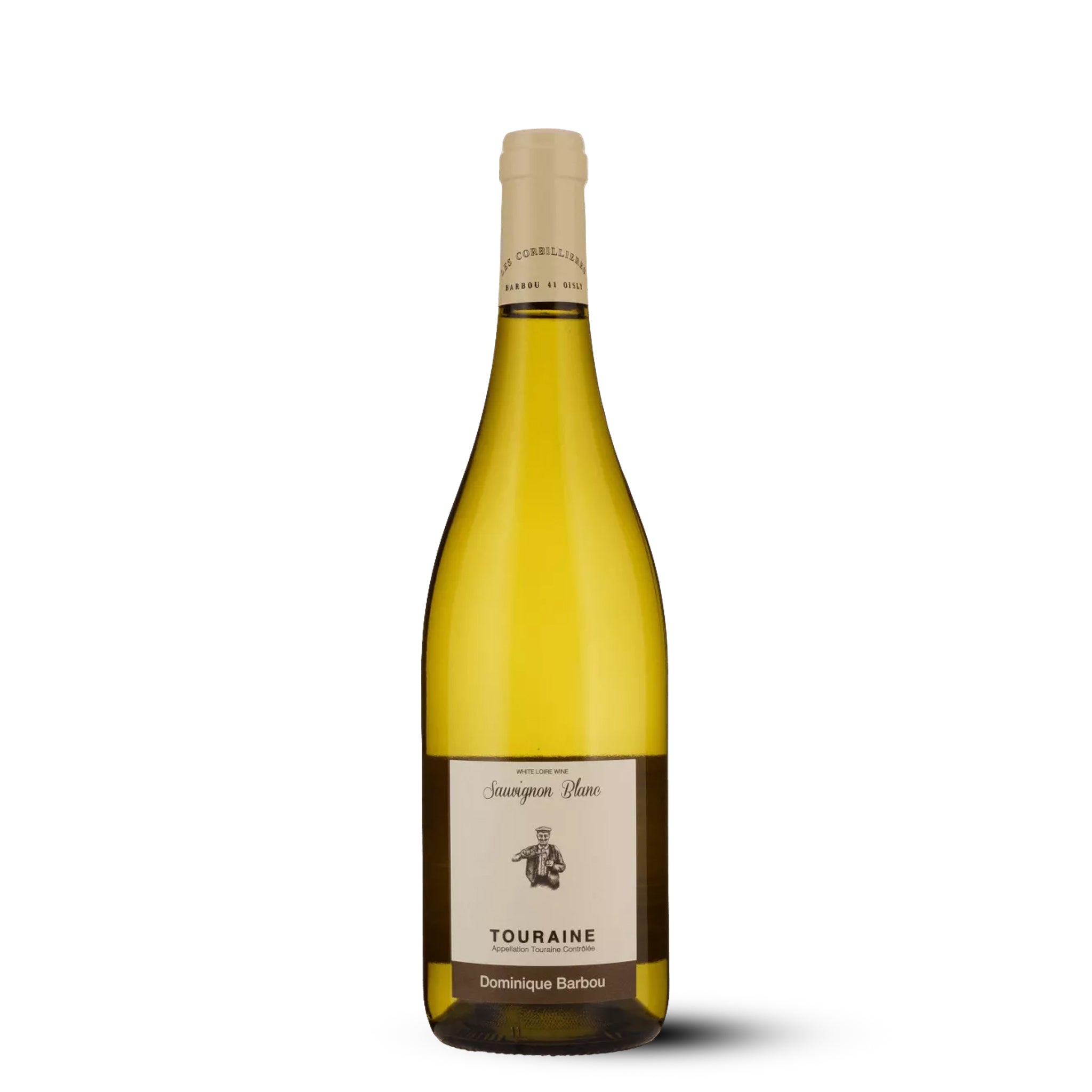 Sauvignon Touraine AC. Domaine des Corbillières Dominique Barbou