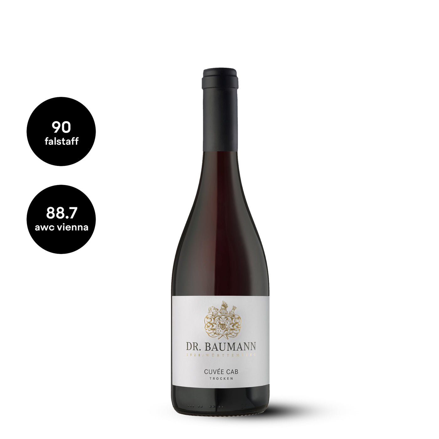 Weingut Dr. Baumann Cuvée Cab QbA trocken Rotwein
