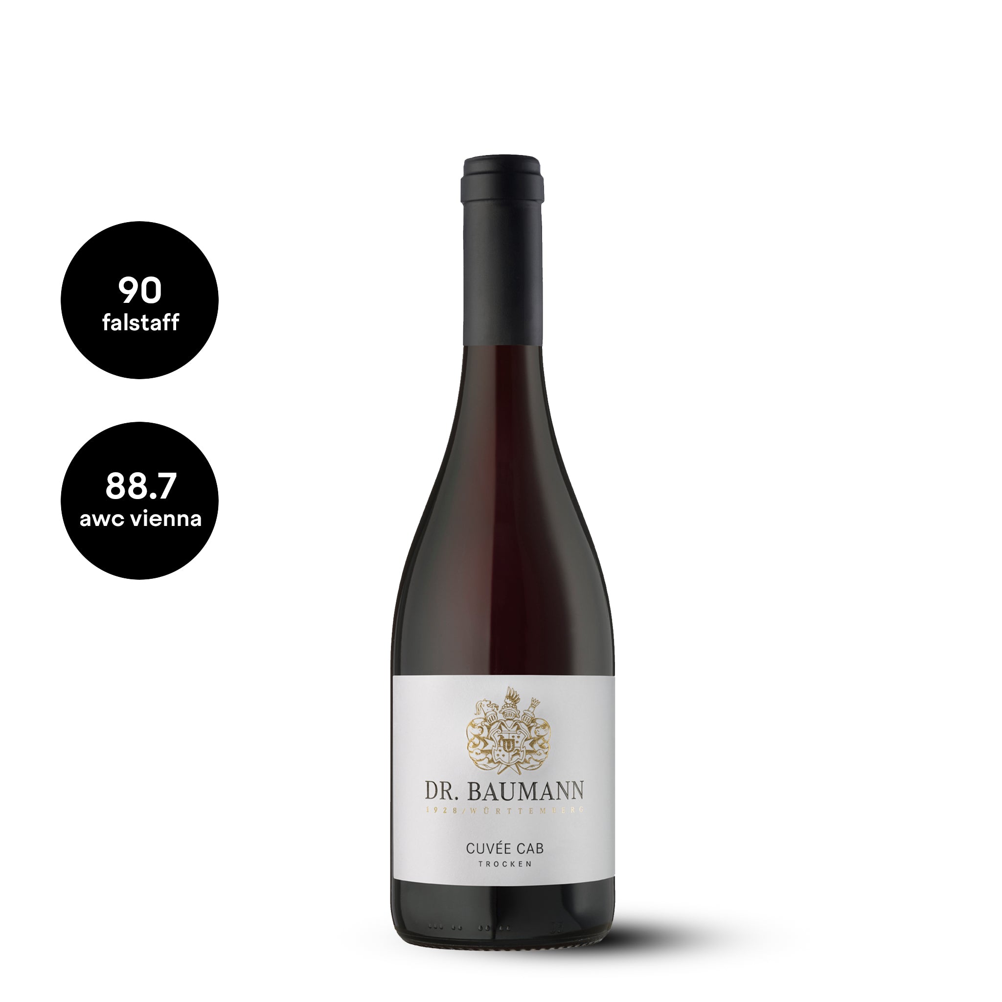 Weingut Dr. Baumann Cuvée Cab QbA trocken Rotwein