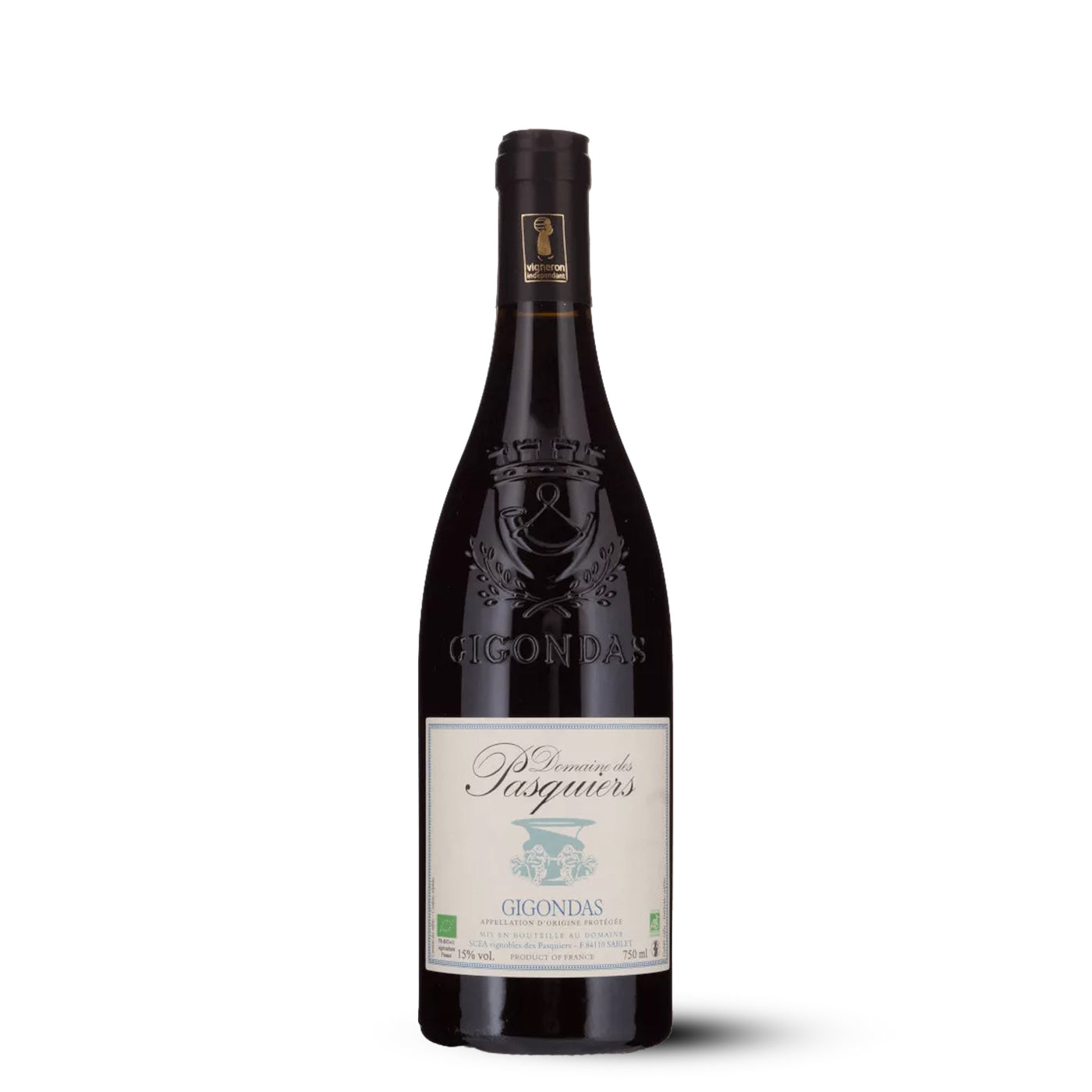 Gigondas AOP. Domaine des Pasquiers