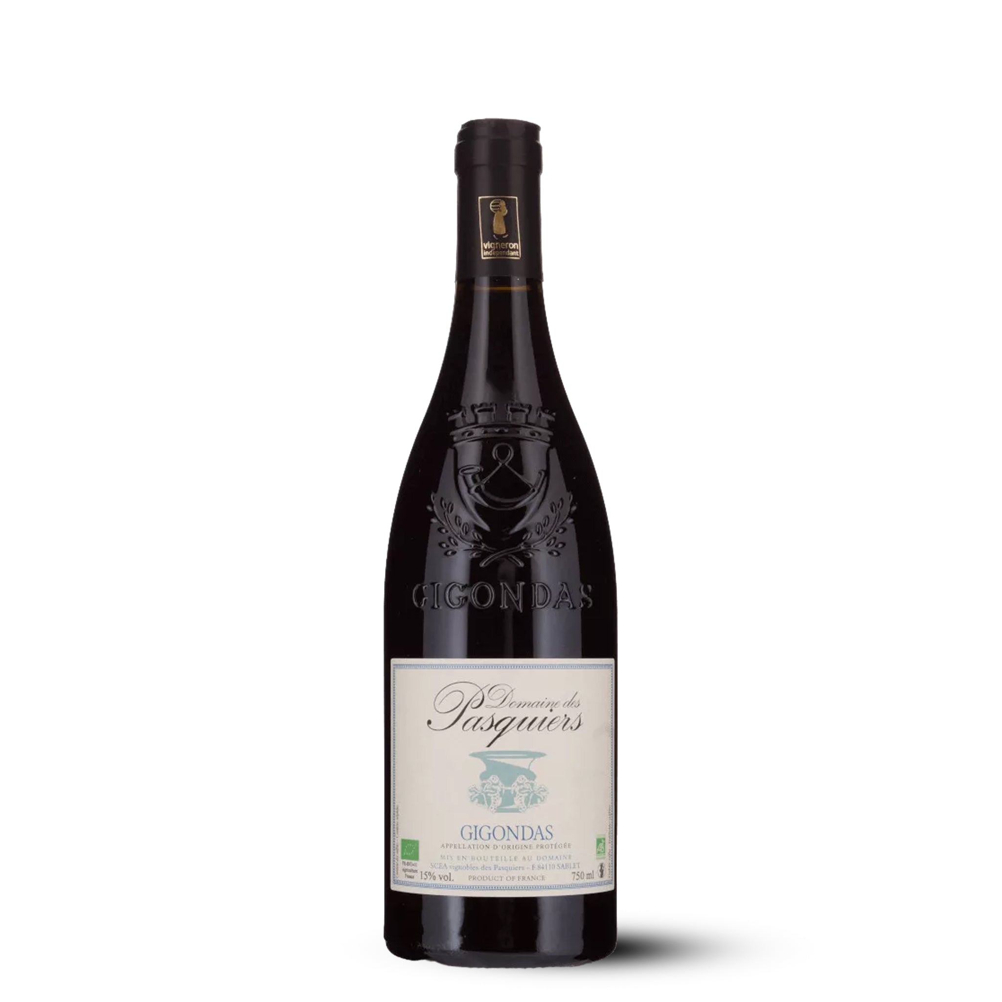 Gigondas AOP. Domaine des Pasquiers