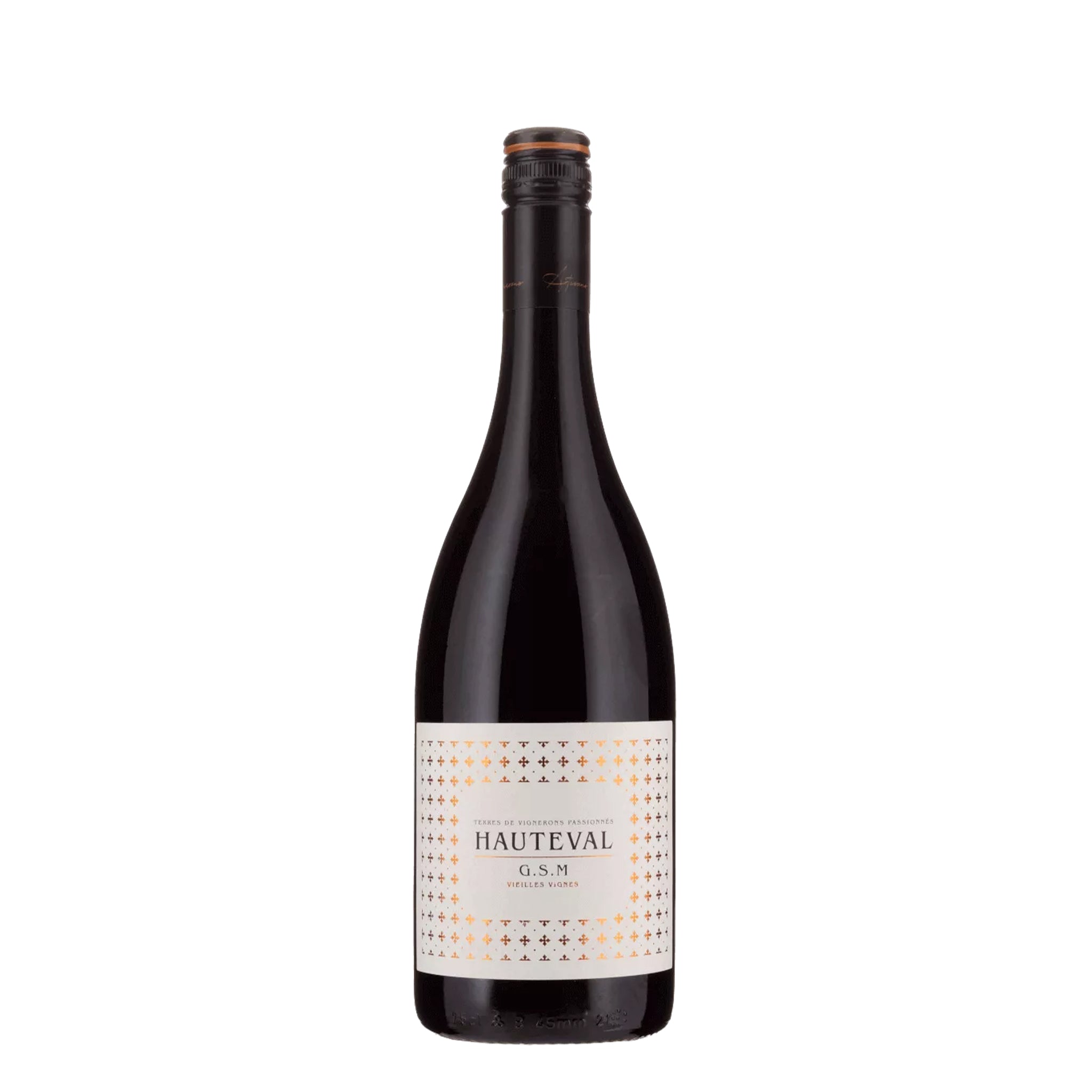 Hauteval G.S.M. Rouge Vieilles Vignes Mont Baudile Pays d'Hèrault IGP
