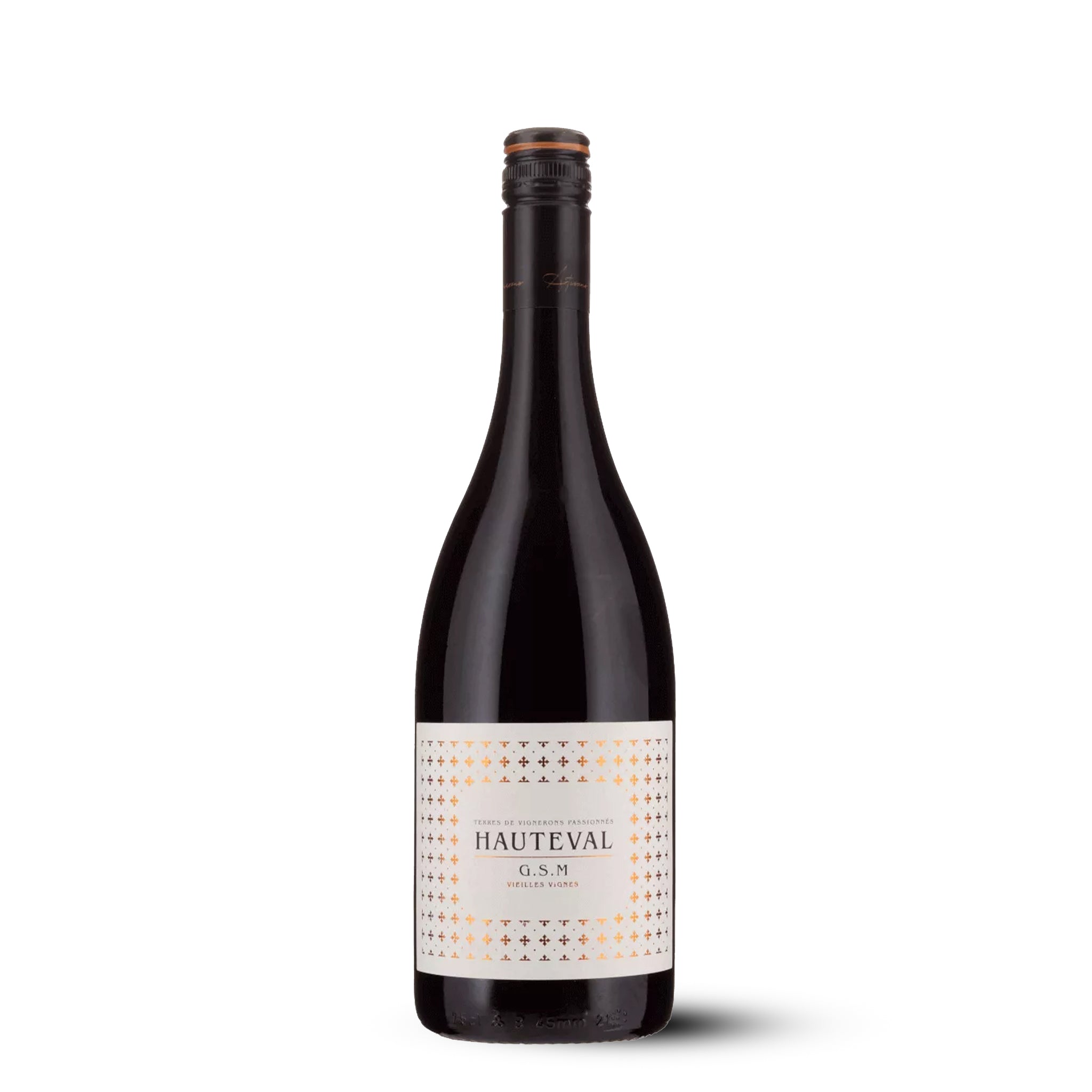 Hauteval G.S.M. Rouge Vieilles Vignes Mont Baudile Pays d'Hèrault IGP