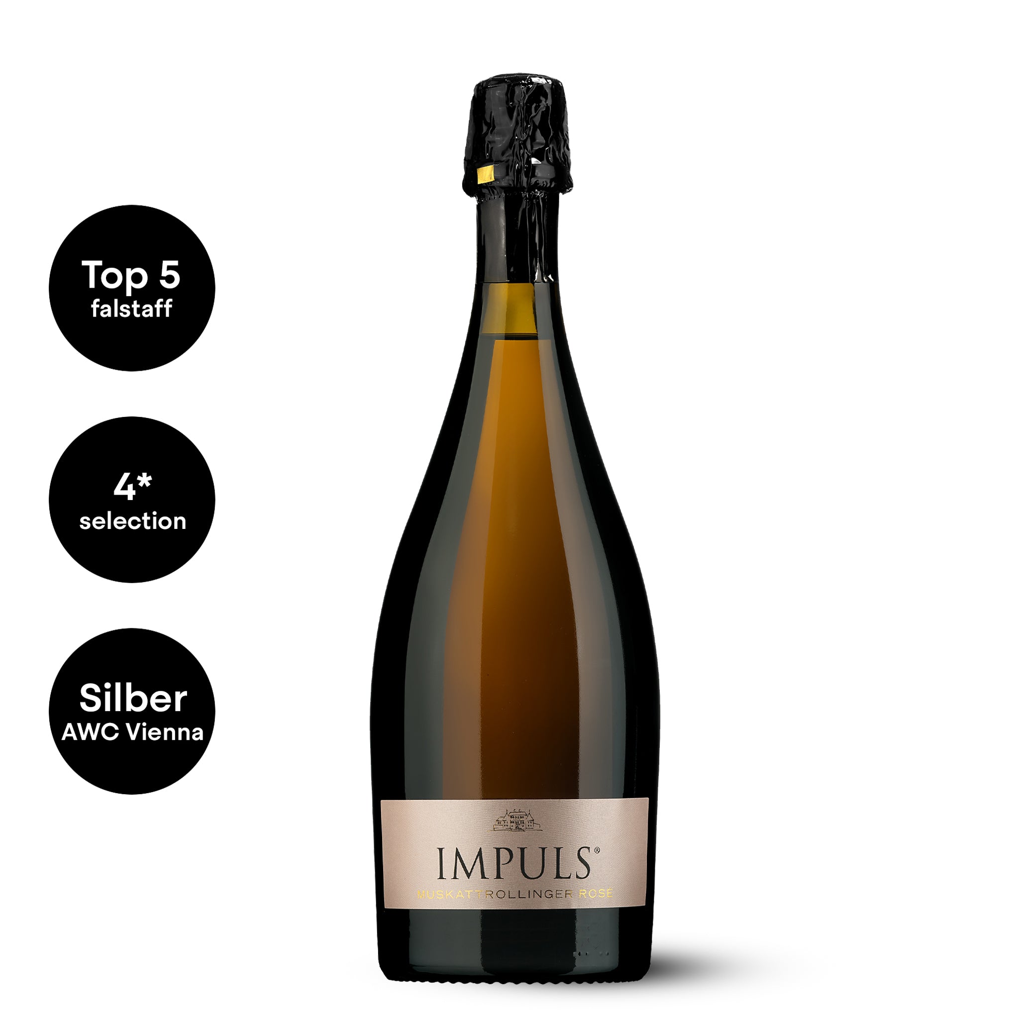 IMPULS® Muskattrollinger Rosé Sekt