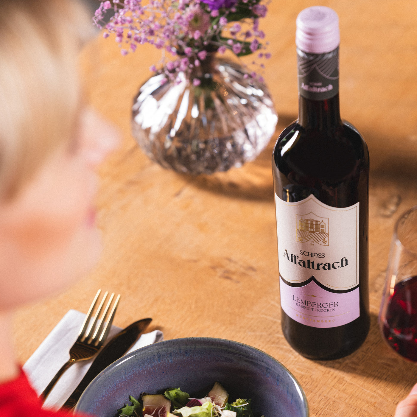 Schloss Affaltrach Lemberger Kabinett trocken Rotwein