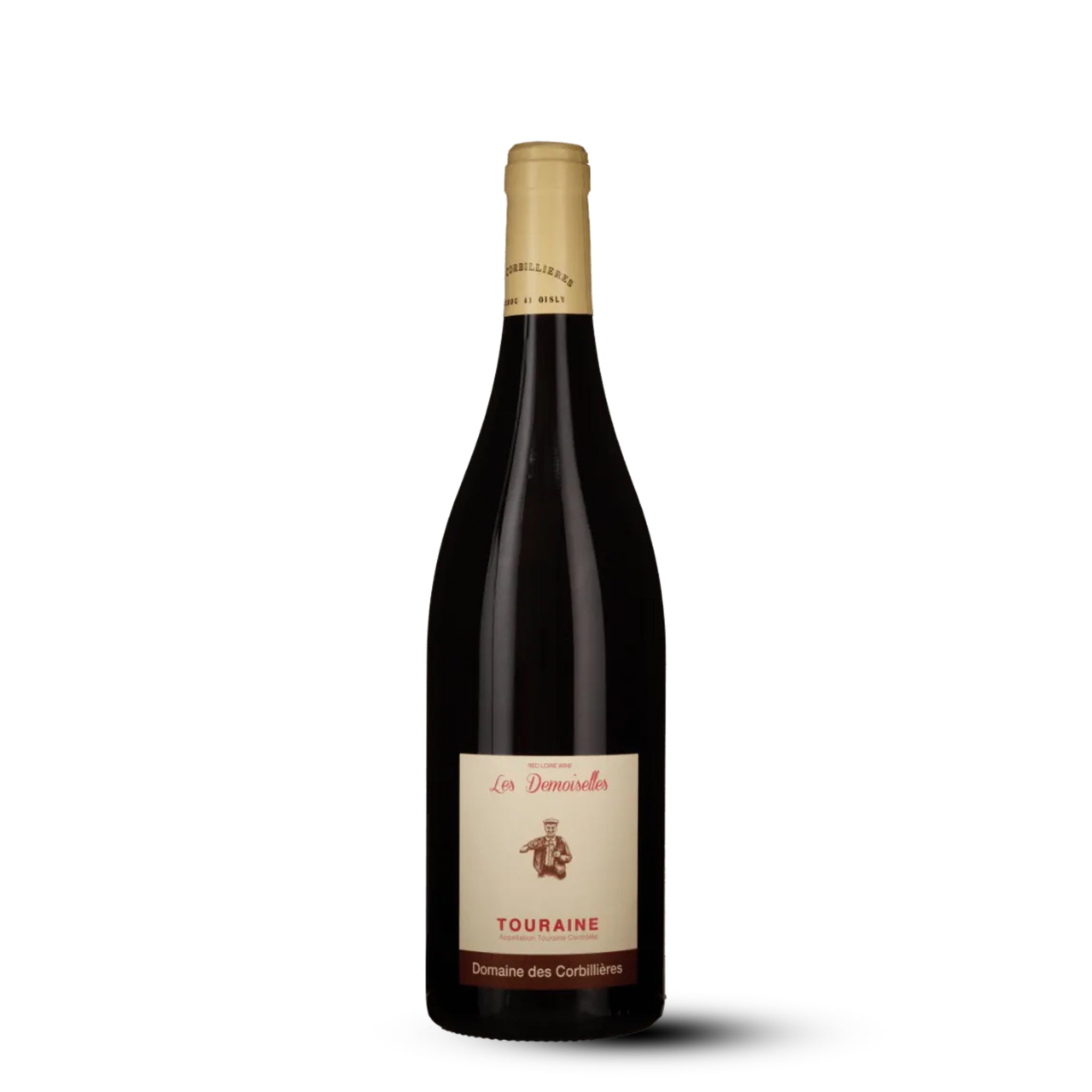 Les Demoiselles Touraine Rouge AC. Domaine des Corbillières