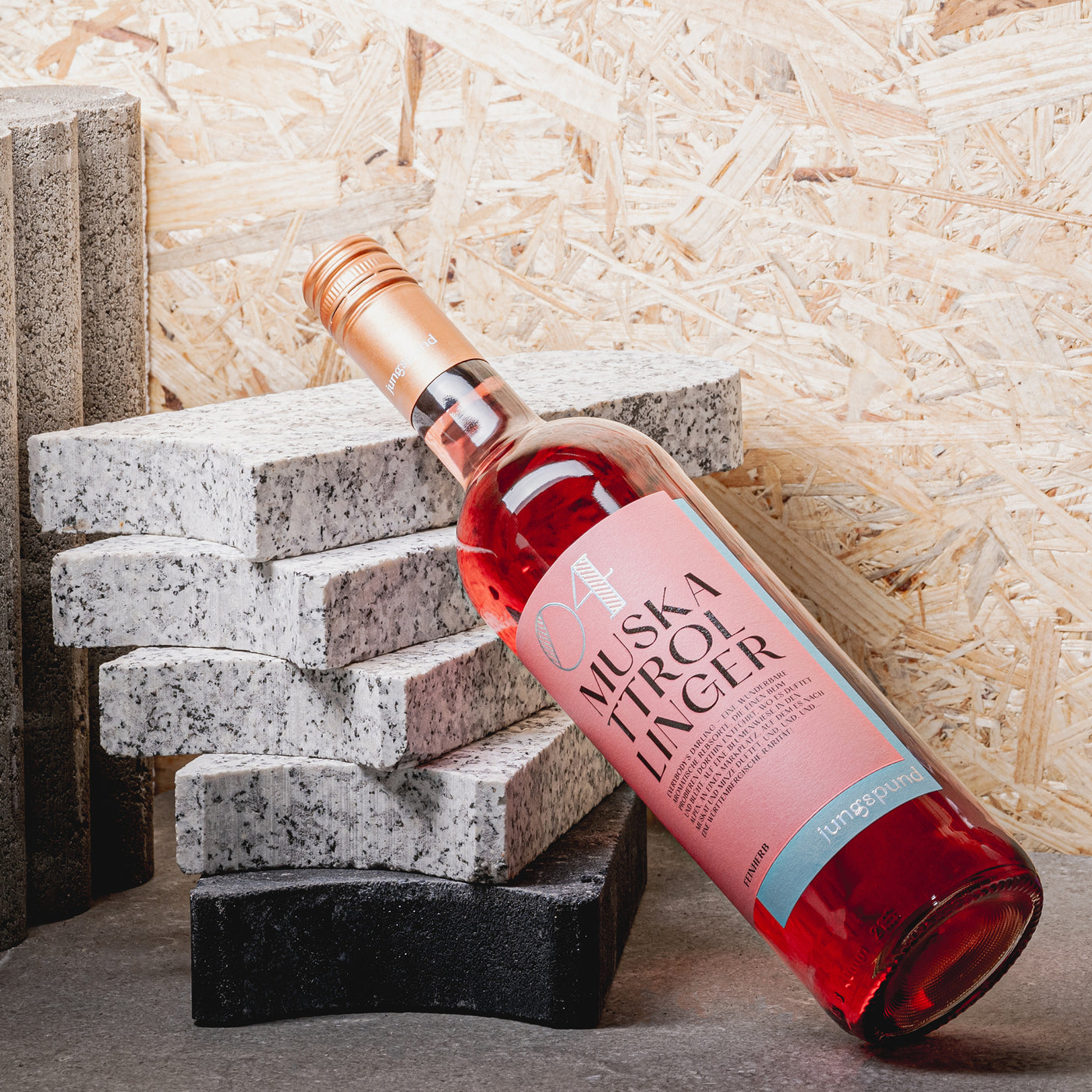 jungspund 04 Muskattrollinger Rosé QbA feinherb