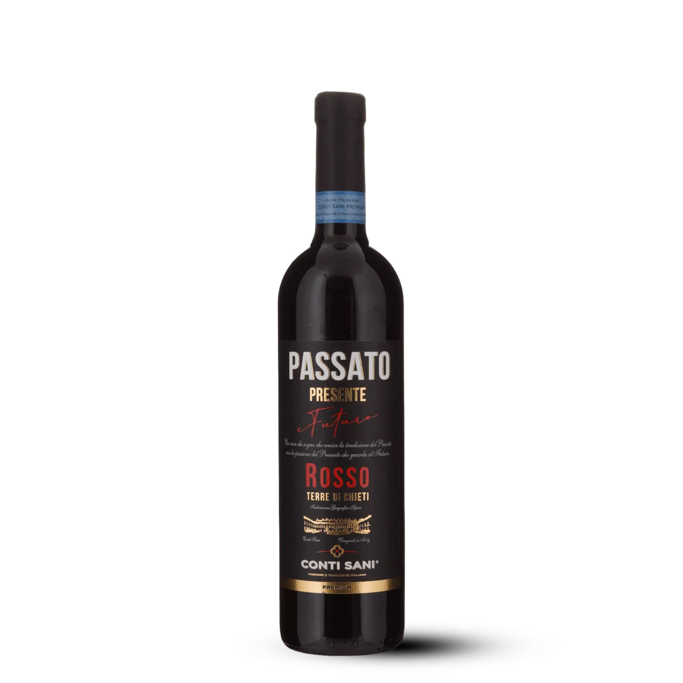 Passato Presente Futuro Terre di Chieti IGT. Conti Sani