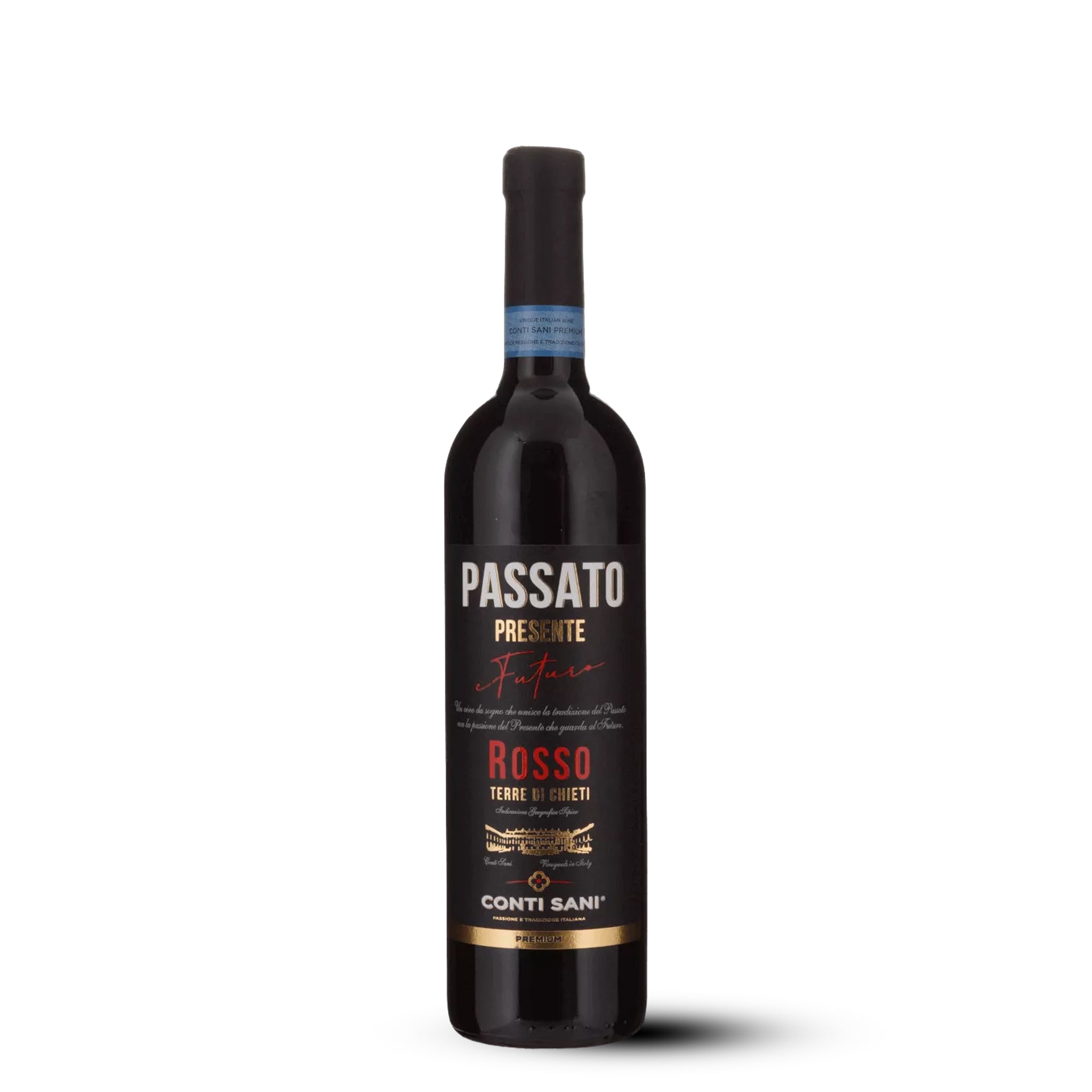 Passato Presente Futuro Terre di Chieti IGT. Conti Sani