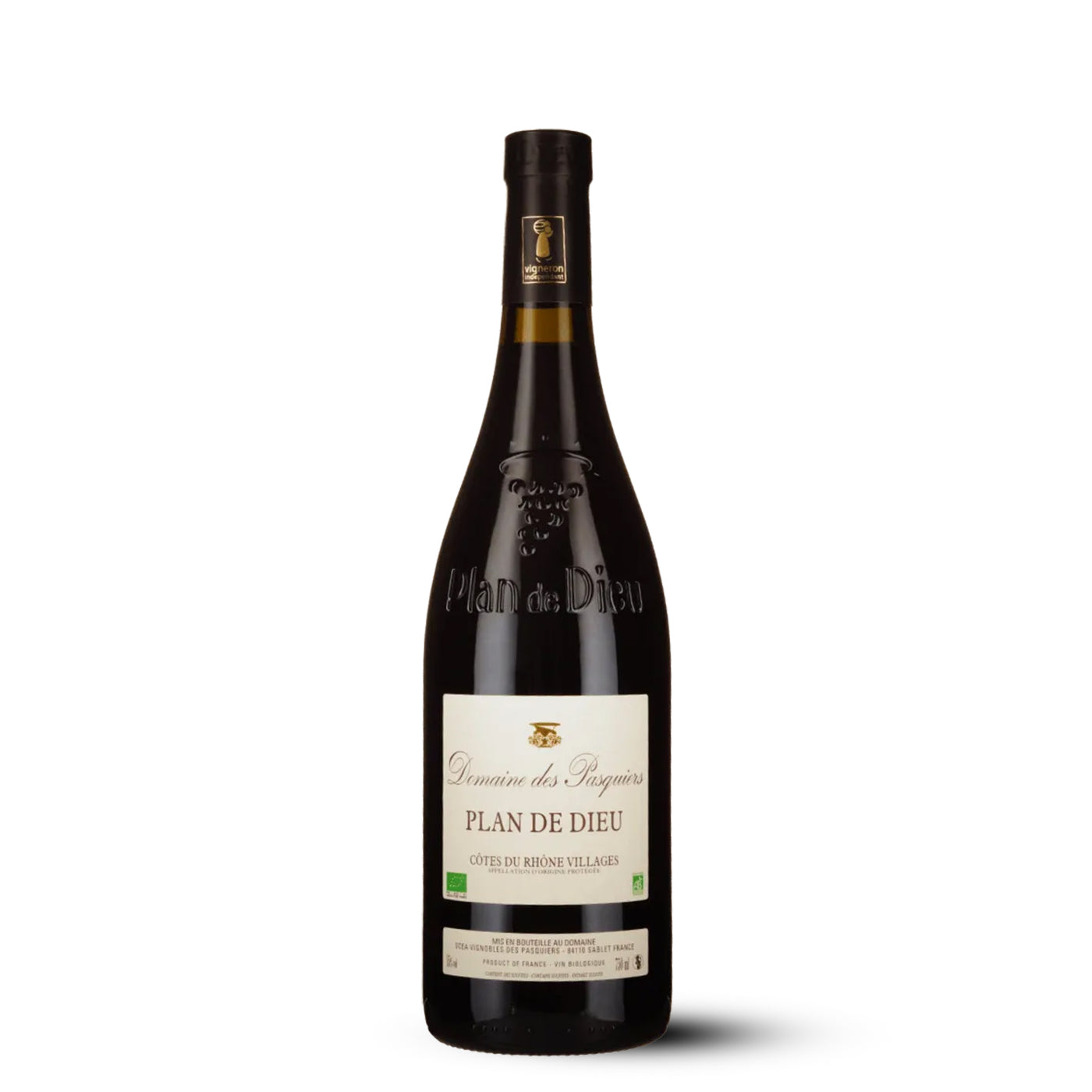 Plan de Dieu AOP Côtes du Rhône Villages Rouge Domaine des Pasquiers