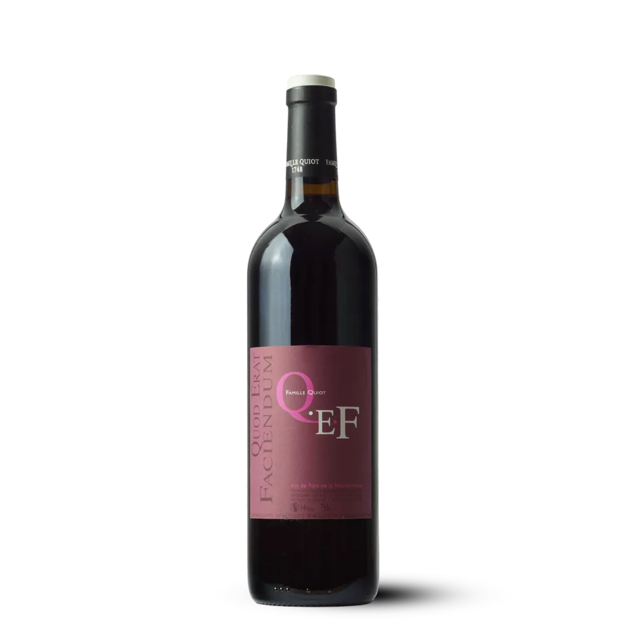 QEF Rouge Vin de Pays de la Méditerranée Famille Quiot