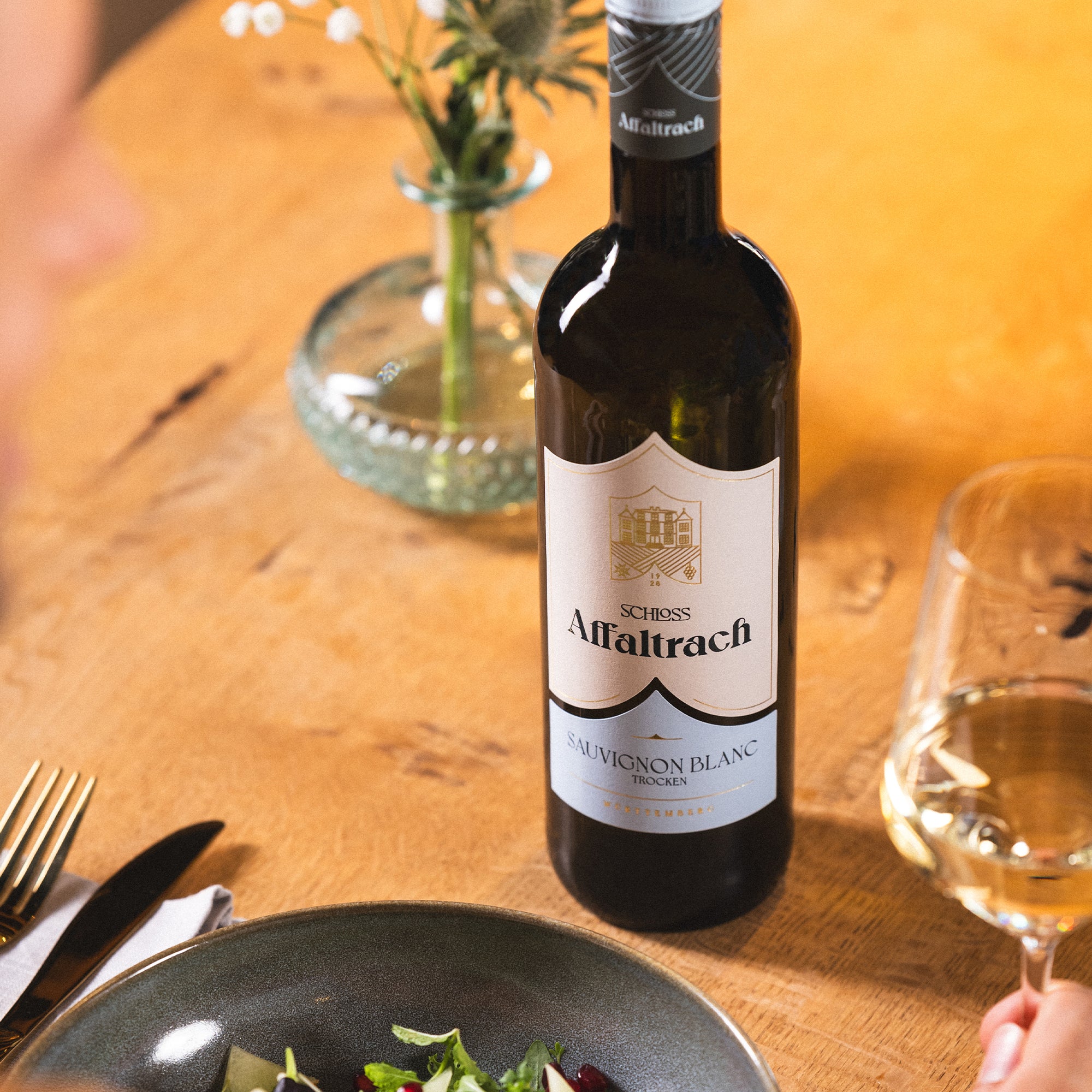 Schloss Affaltrach Sauvignon Blanc QbA trocken Weißwein