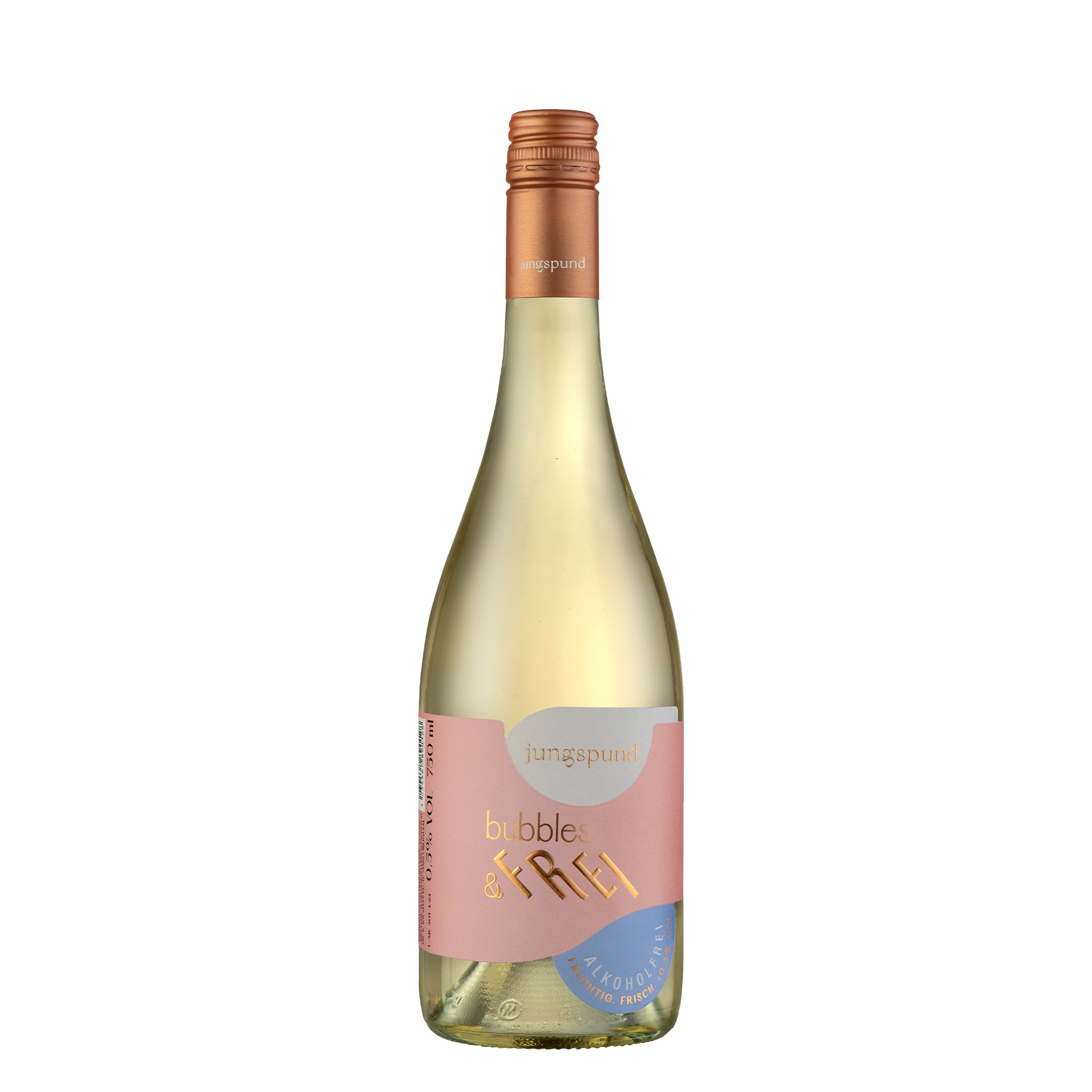 bubbles & frei - Secco Weiß alkoholfrei