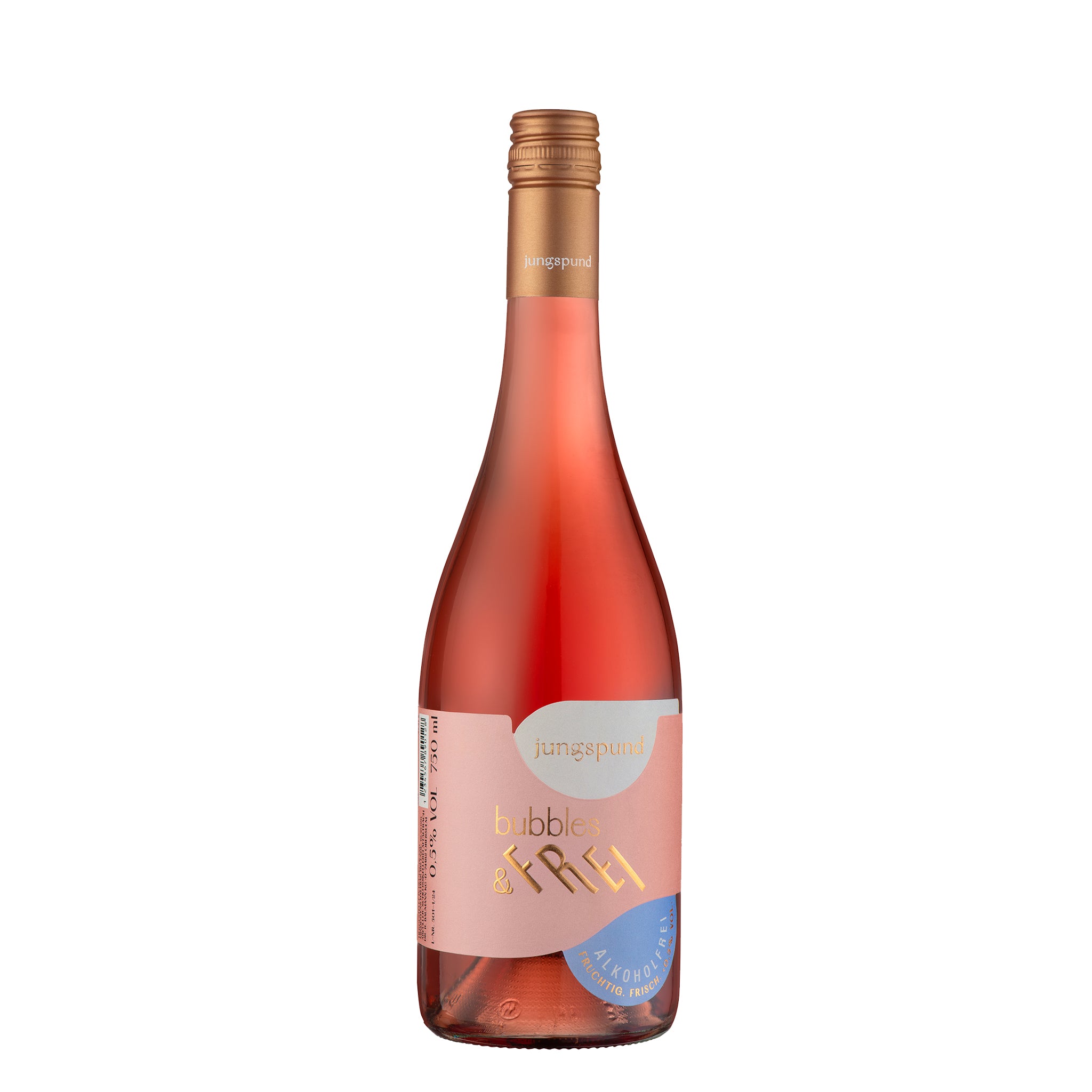 bubbles & frei - Secco Rosé alkoholfrei