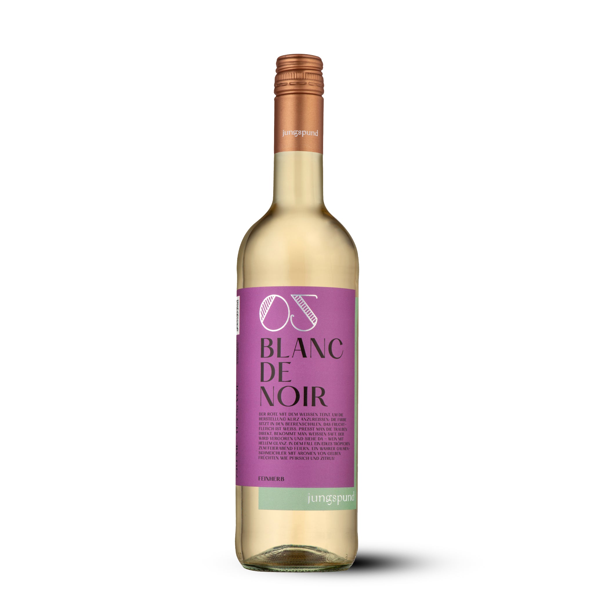 jungspund 05 Blanc de Noir QbA feinherb Weißwein
